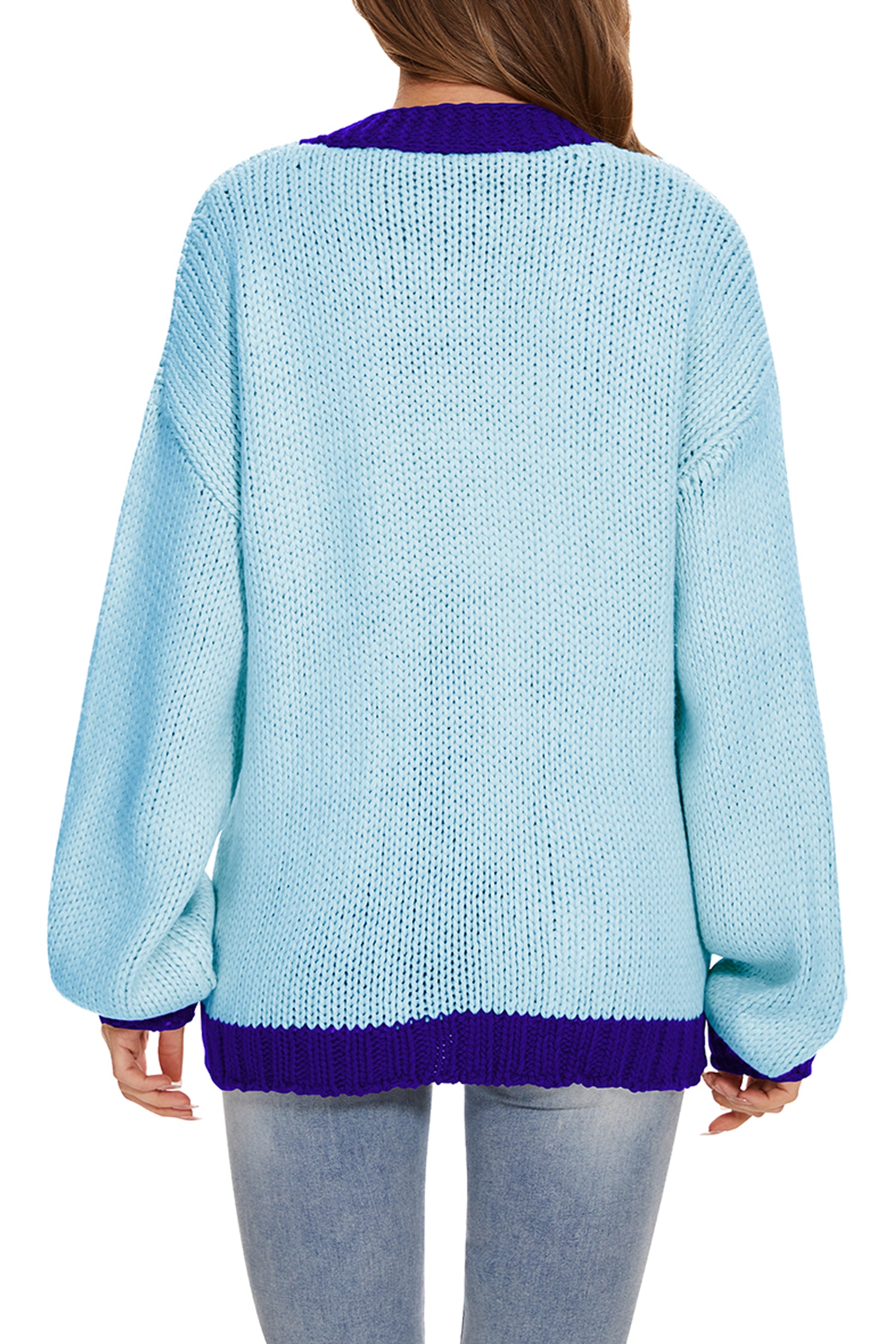 Cakulo Women's Oversized Chunky Knit Cardigan