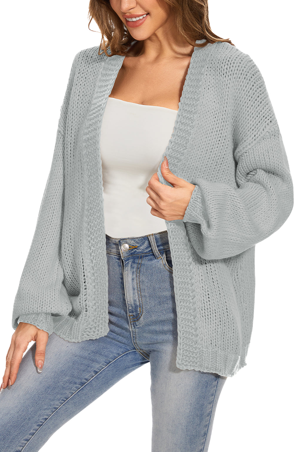 Cakulo Women's Oversized Chunky Knit Cardigan