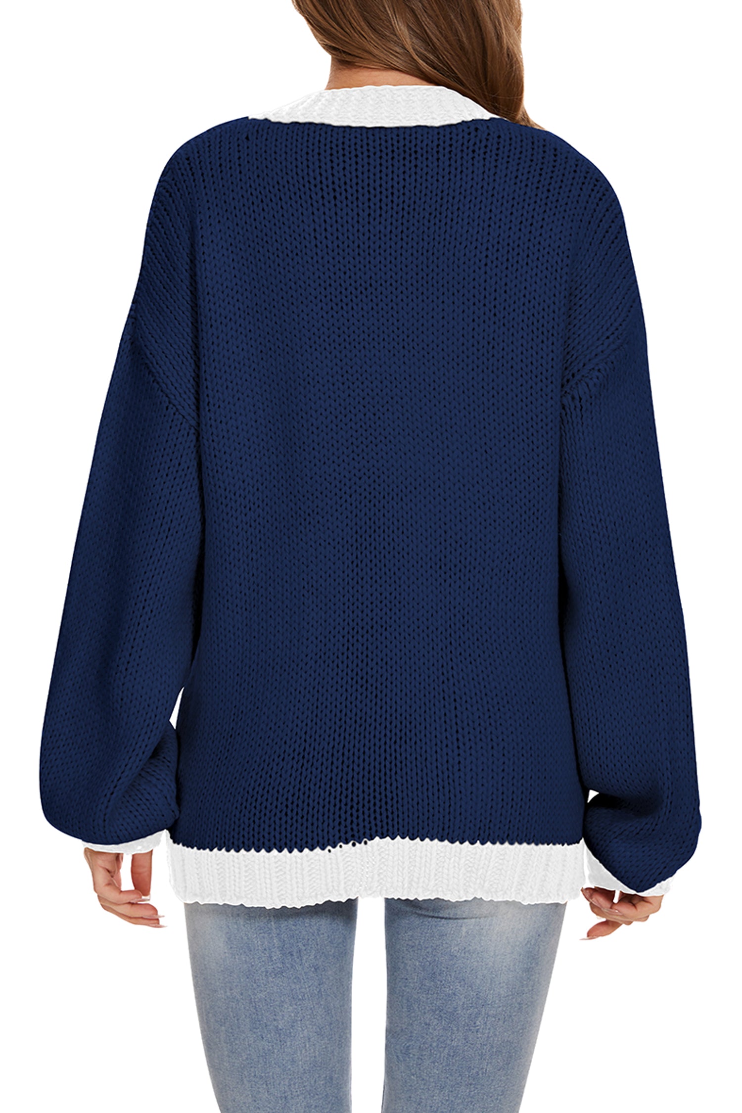 Cakulo Women's Oversized Chunky Knit Cardigan