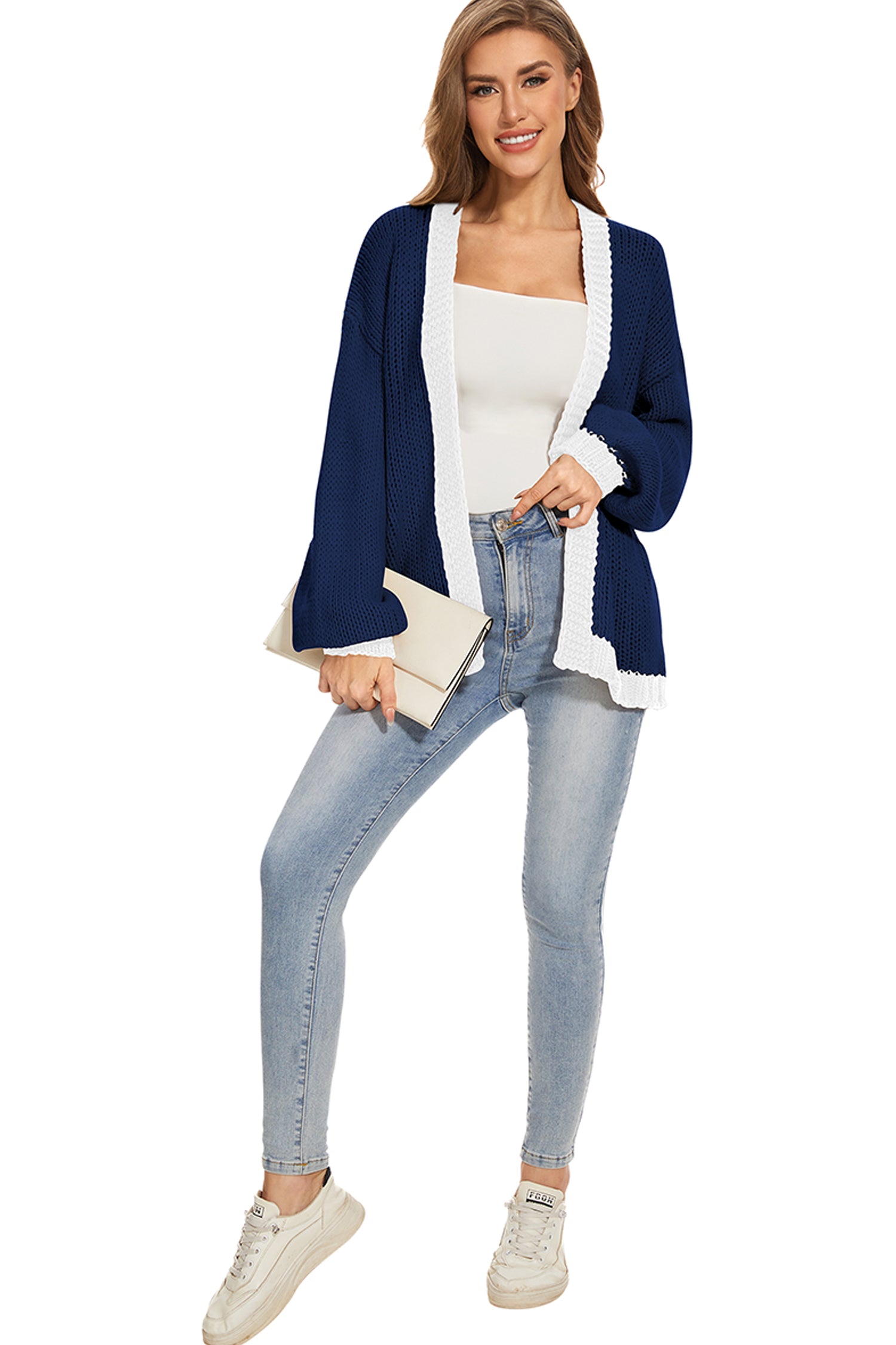 Cakulo Women's Oversized Chunky Knit Cardigan