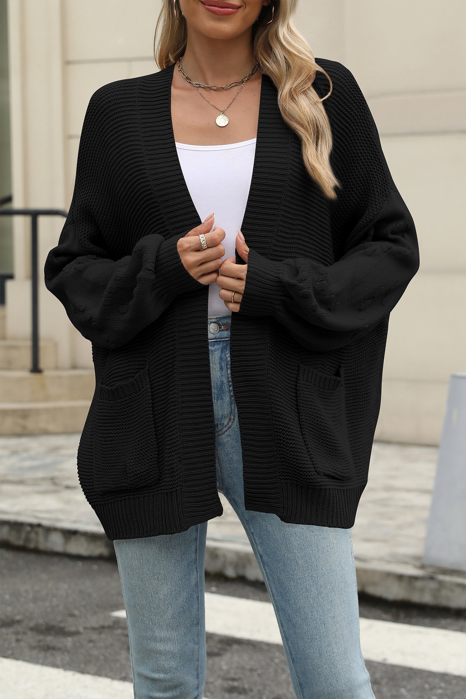Cakulo Womens Oversized Chunky Cardigan Sweaters
