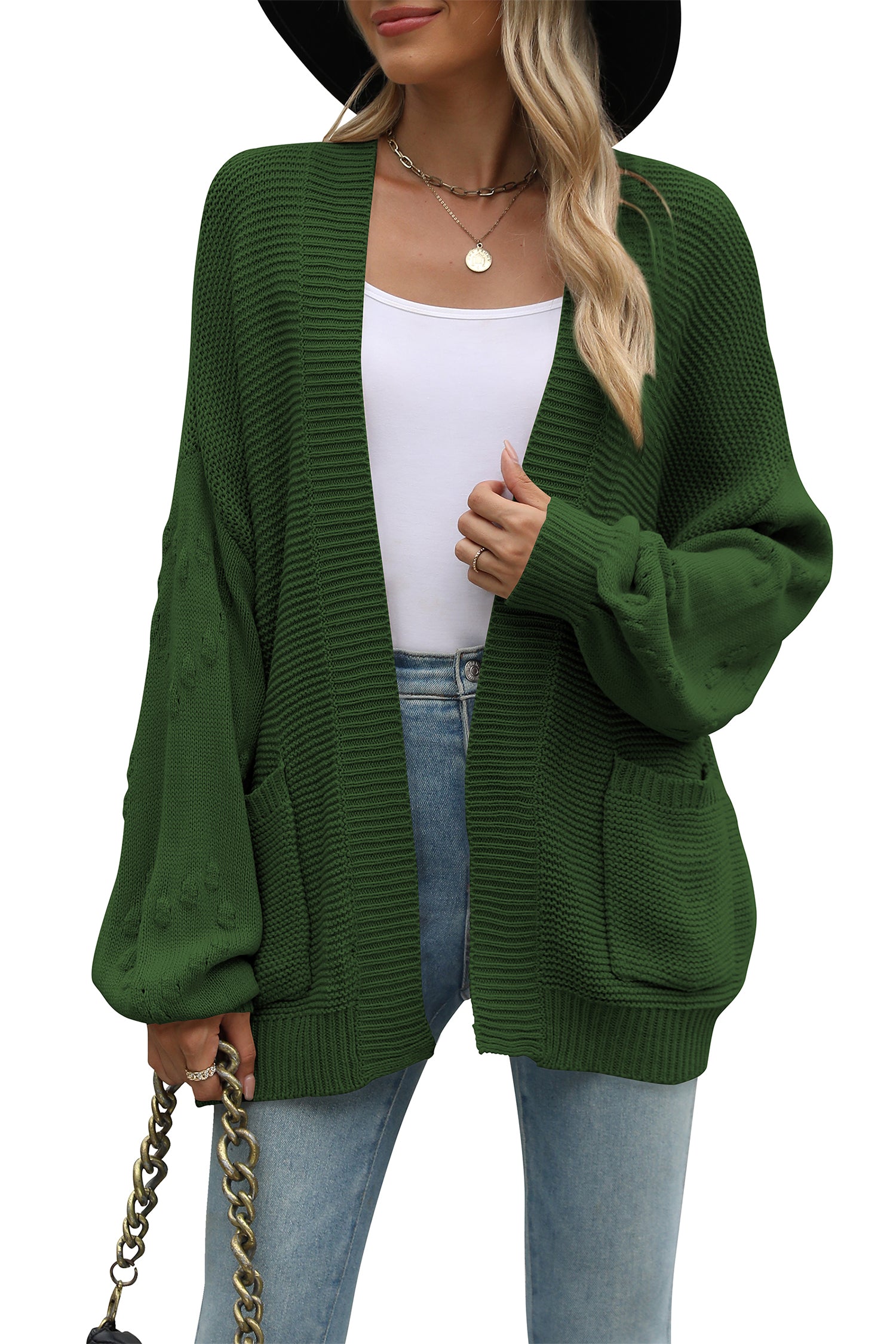 Cakulo Womens Oversized Chunky Cardigan Sweaters