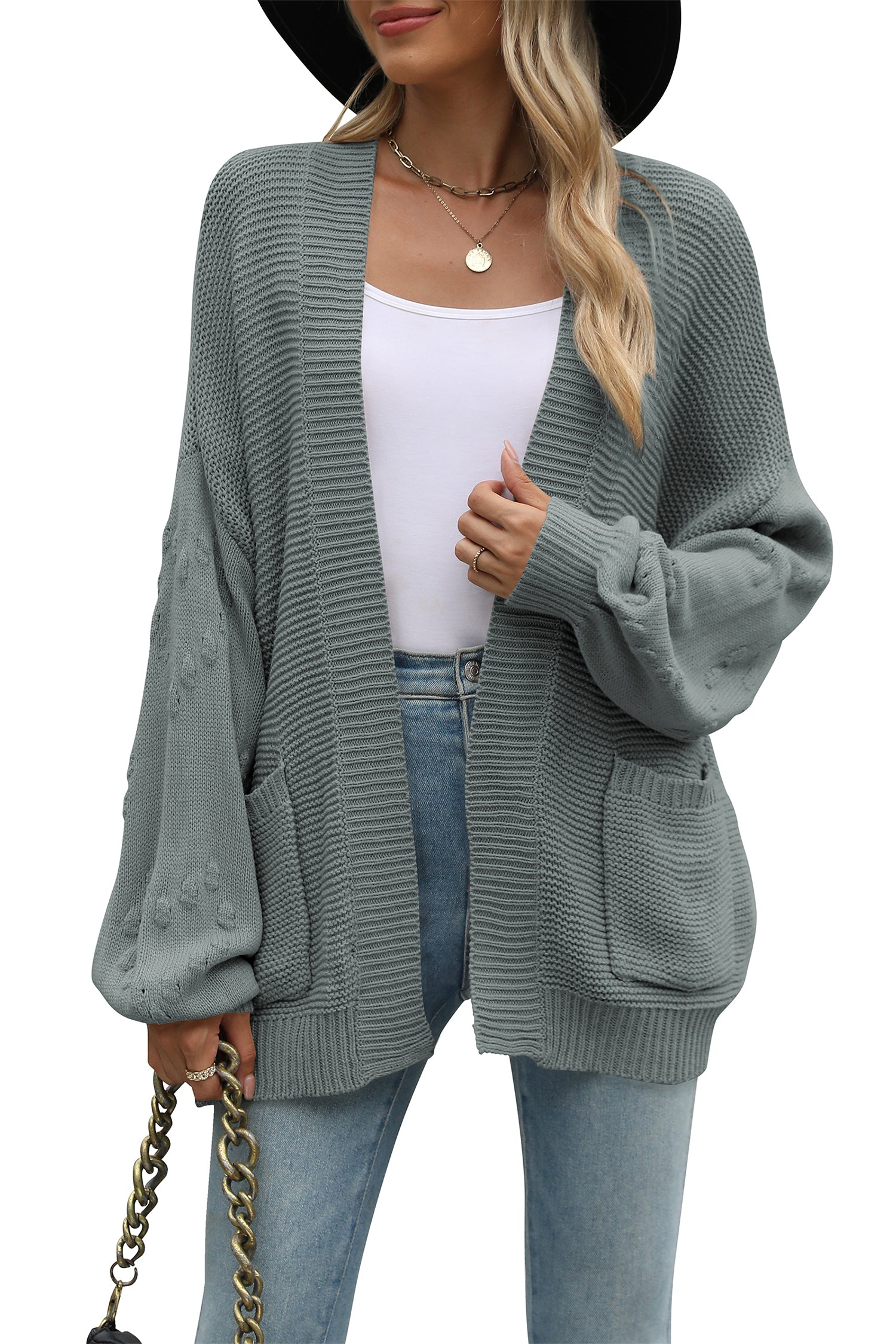 Cakulo Womens Oversized Chunky Cardigan Sweaters