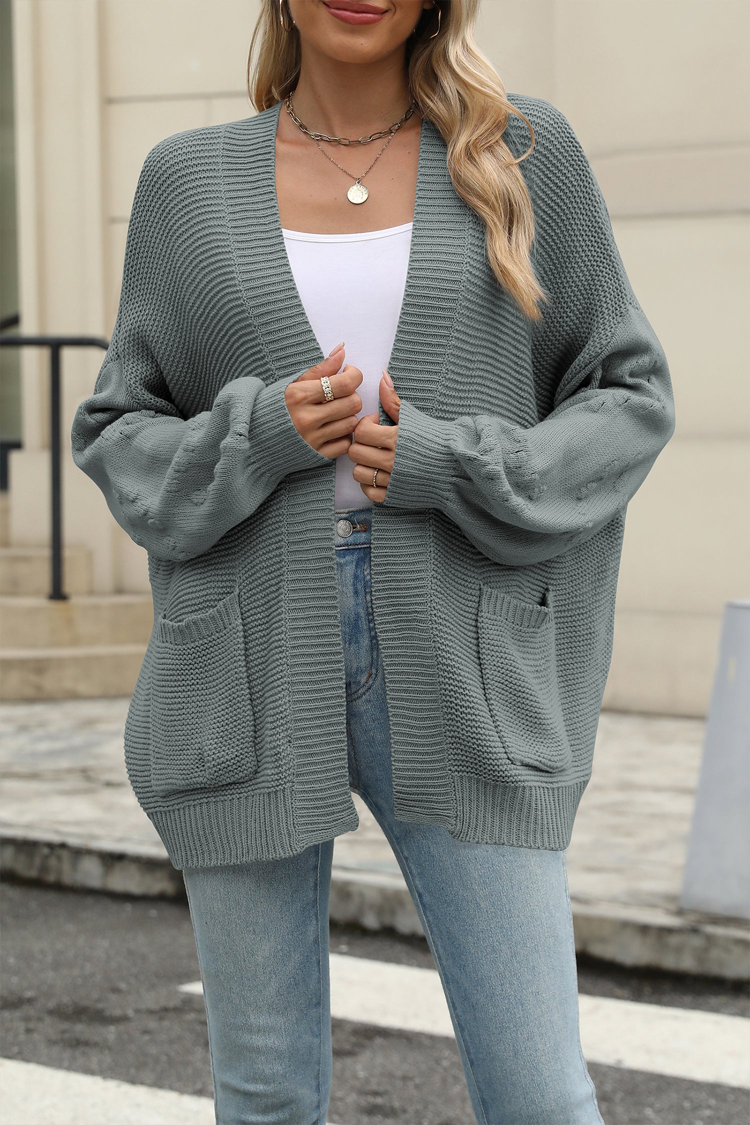 Cakulo Womens Oversized Chunky Cardigan Sweaters
