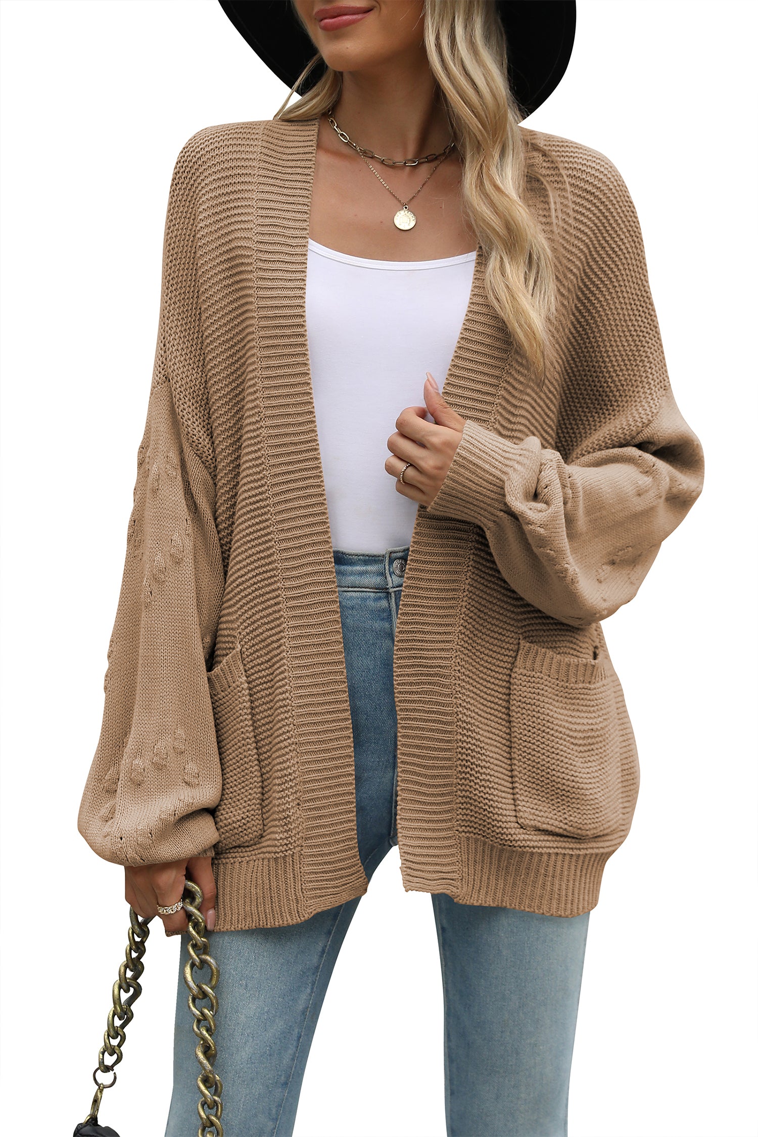 Cakulo Womens Oversized Chunky Cardigan Sweaters