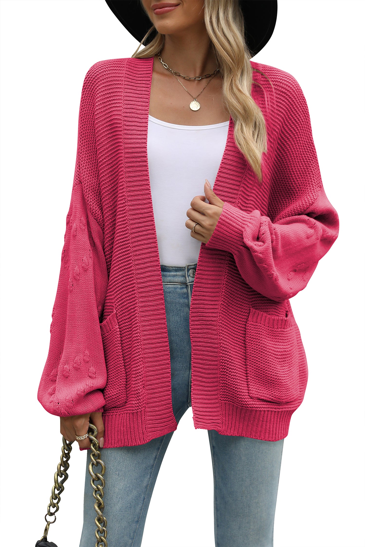Cakulo Womens Oversized Chunky Cardigan Sweaters