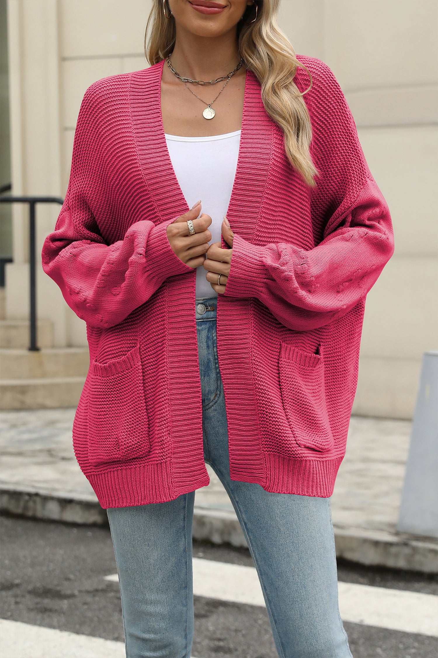 Cakulo Womens Oversized Chunky Cardigan Sweaters