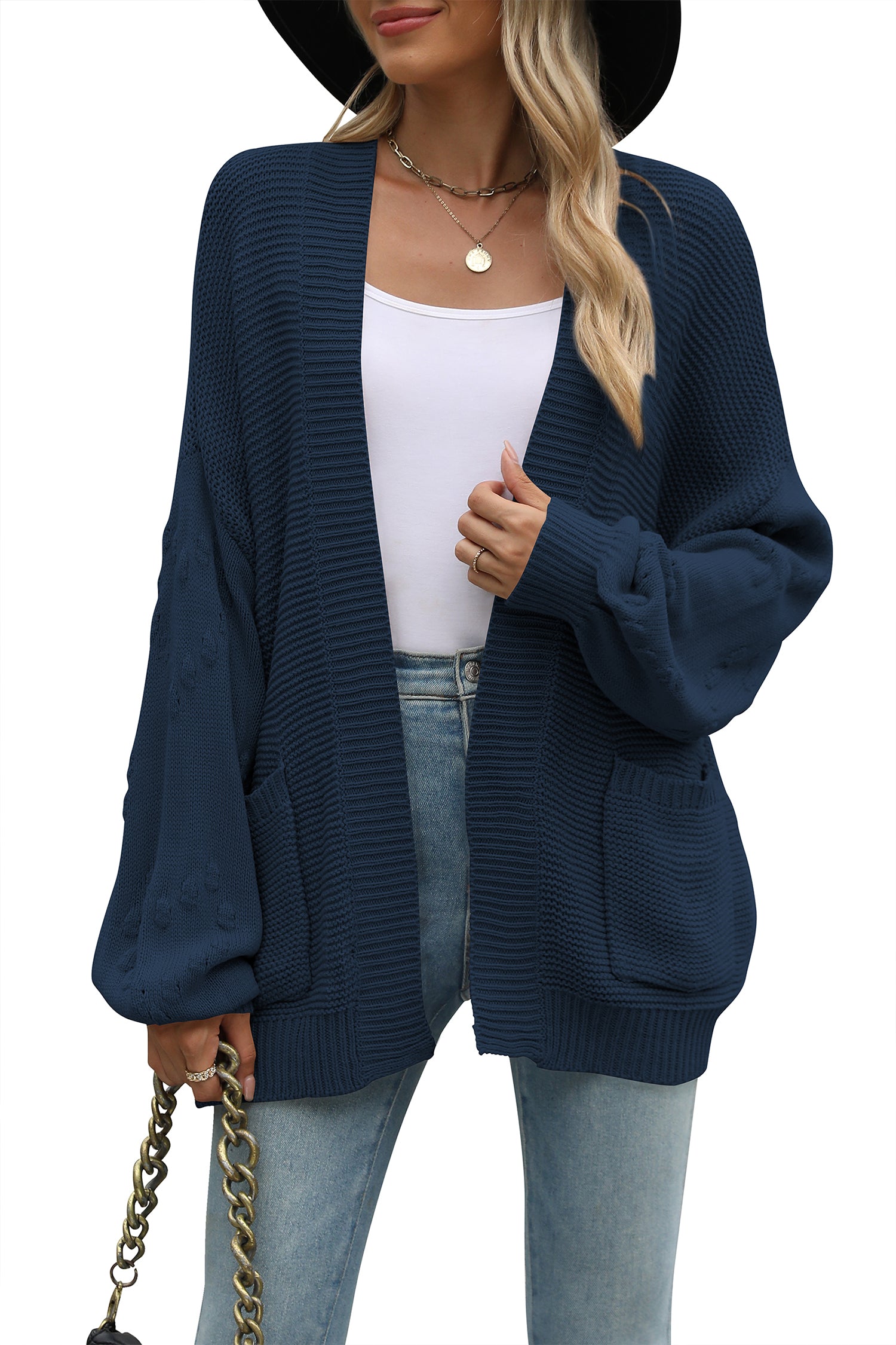 Cakulo Womens Oversized Chunky Cardigan Sweaters
