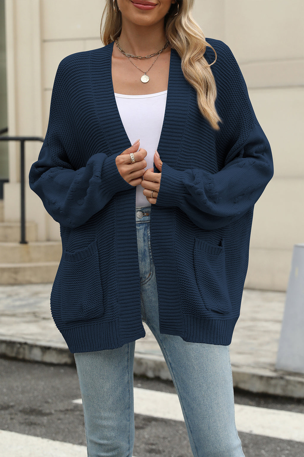 Cakulo Womens Oversized Chunky Cardigan Sweaters