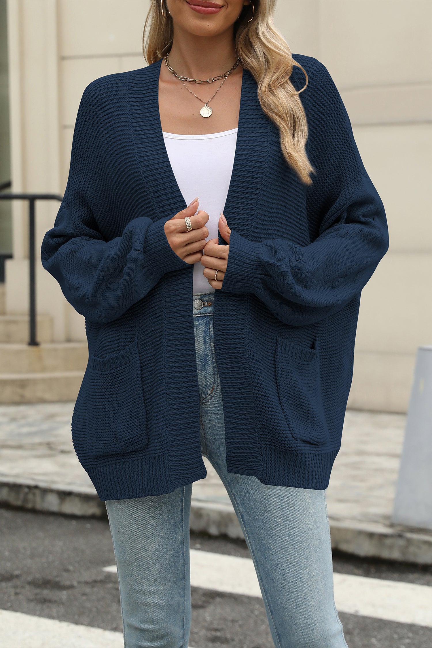Cakulo Womens Oversized Chunky Cardigan Sweaters