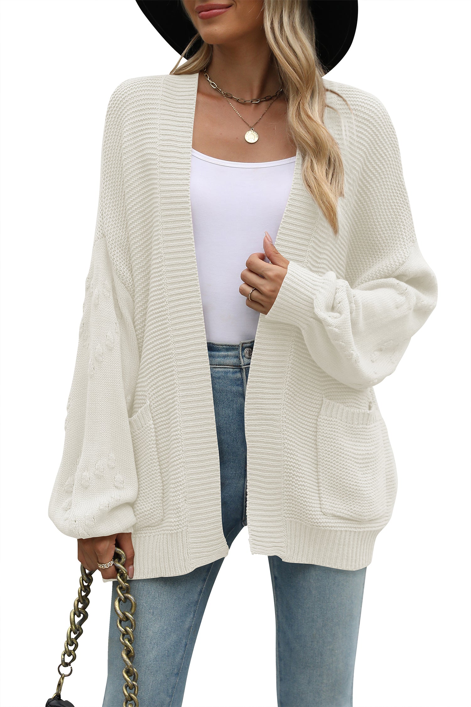 Cakulo Womens Oversized Chunky Cardigan Sweaters