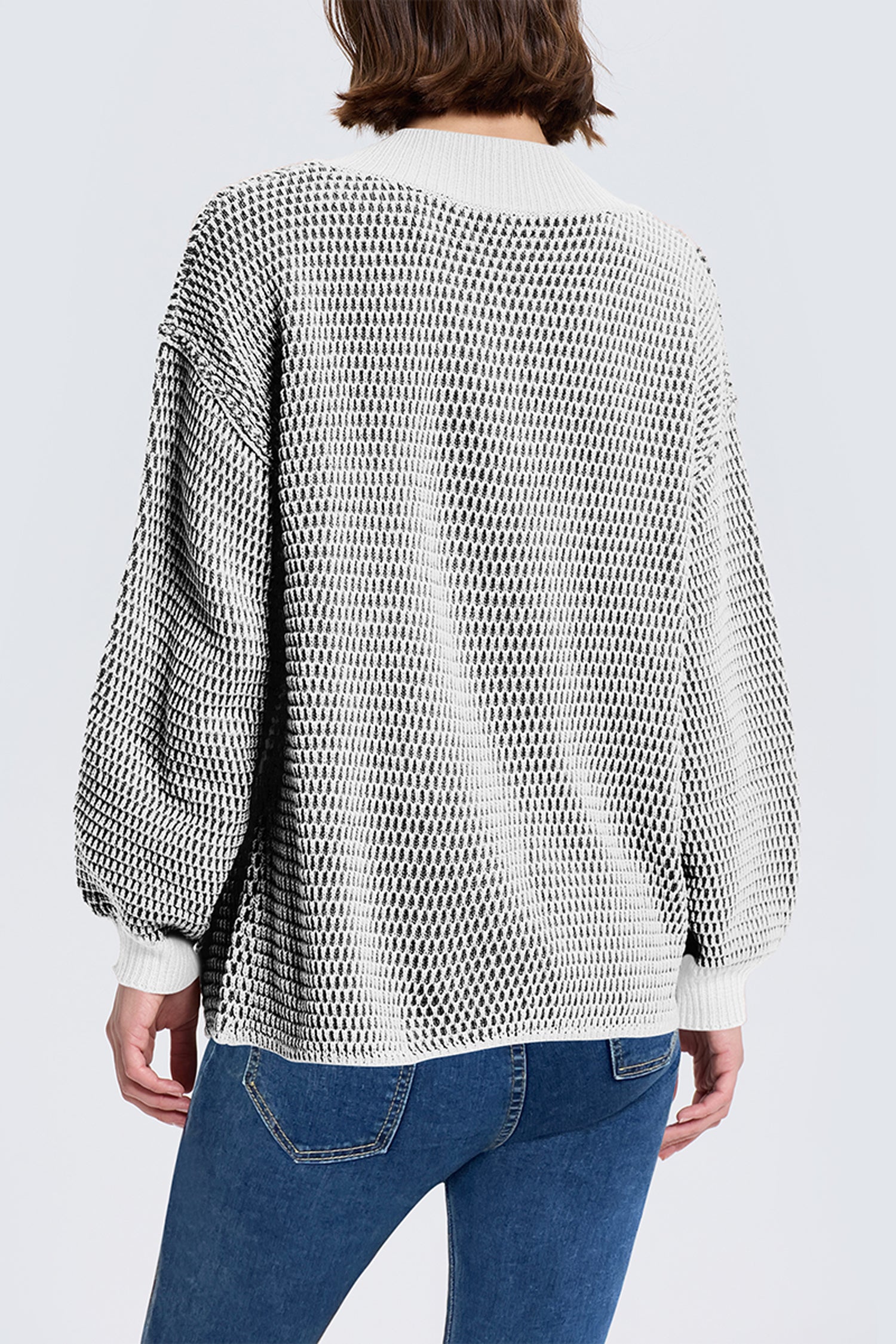 Cakulo Women's Oversized V-Neck Fall Sweater
