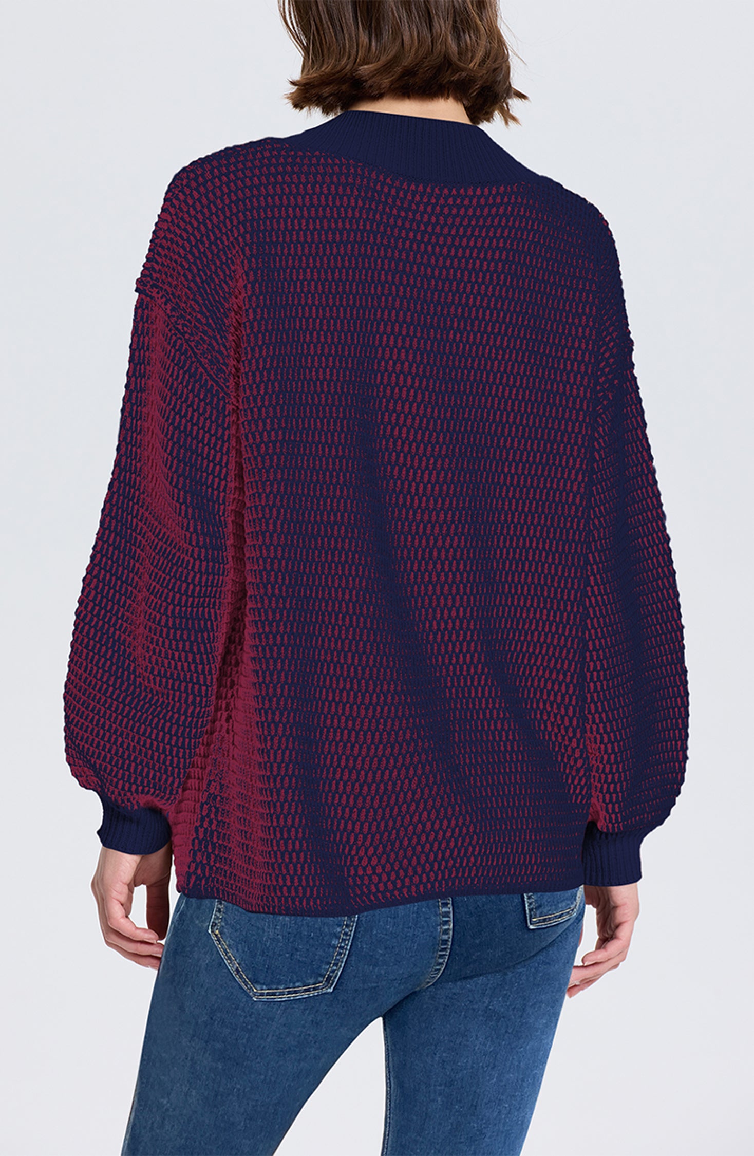Cakulo Women's Oversized V-Neck Fall Sweater