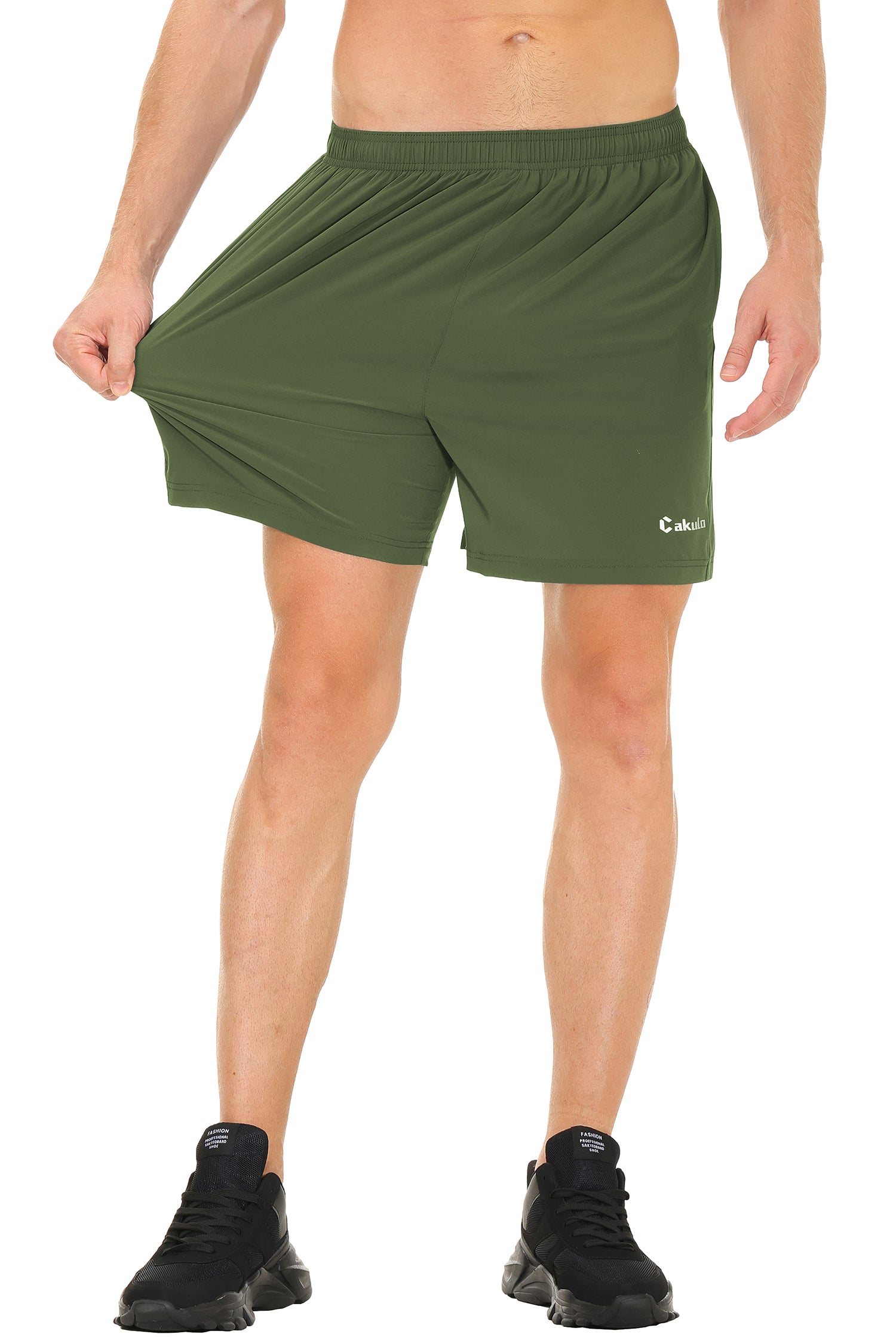 Cakulo Men's 5‘’ Running Tennis Shorts Quick Dry