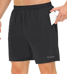 Cakulo Men's 8'' Workout Shorts with Pockets