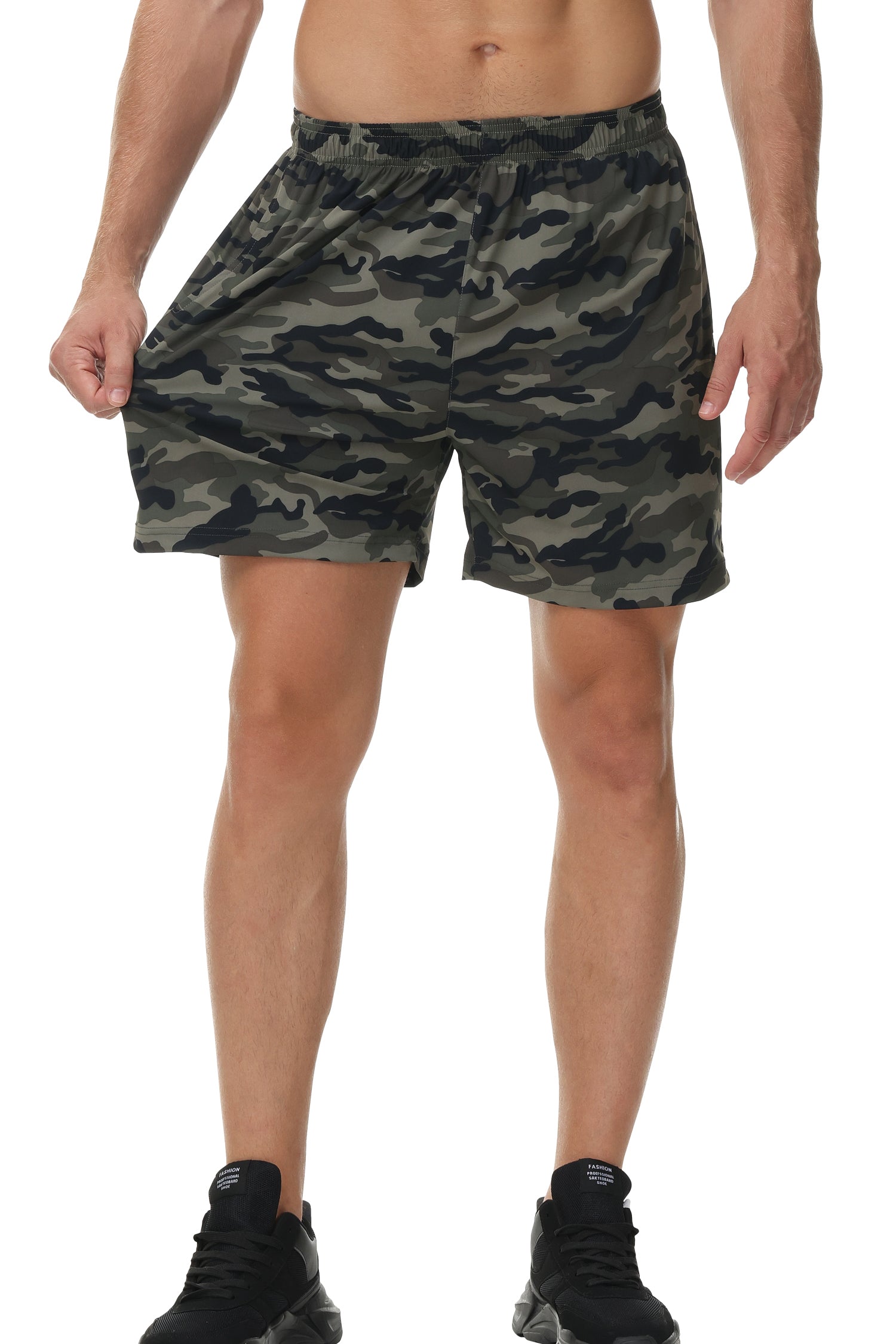 Cakulo Men's 5‘’ Running Tennis Shorts Quick Dry