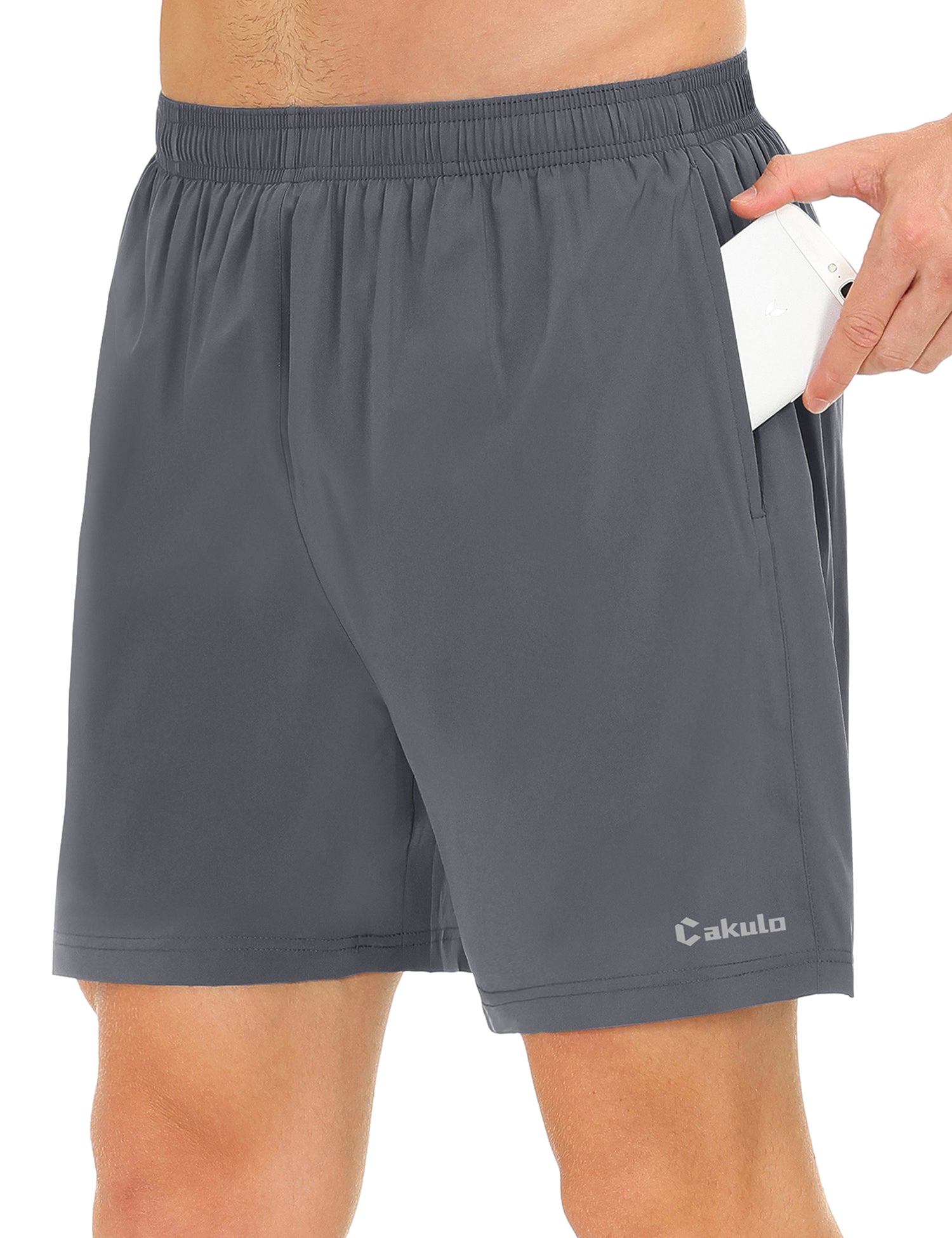 Cakulo Men's 5‘’ Running Tennis Shorts Quick Dry