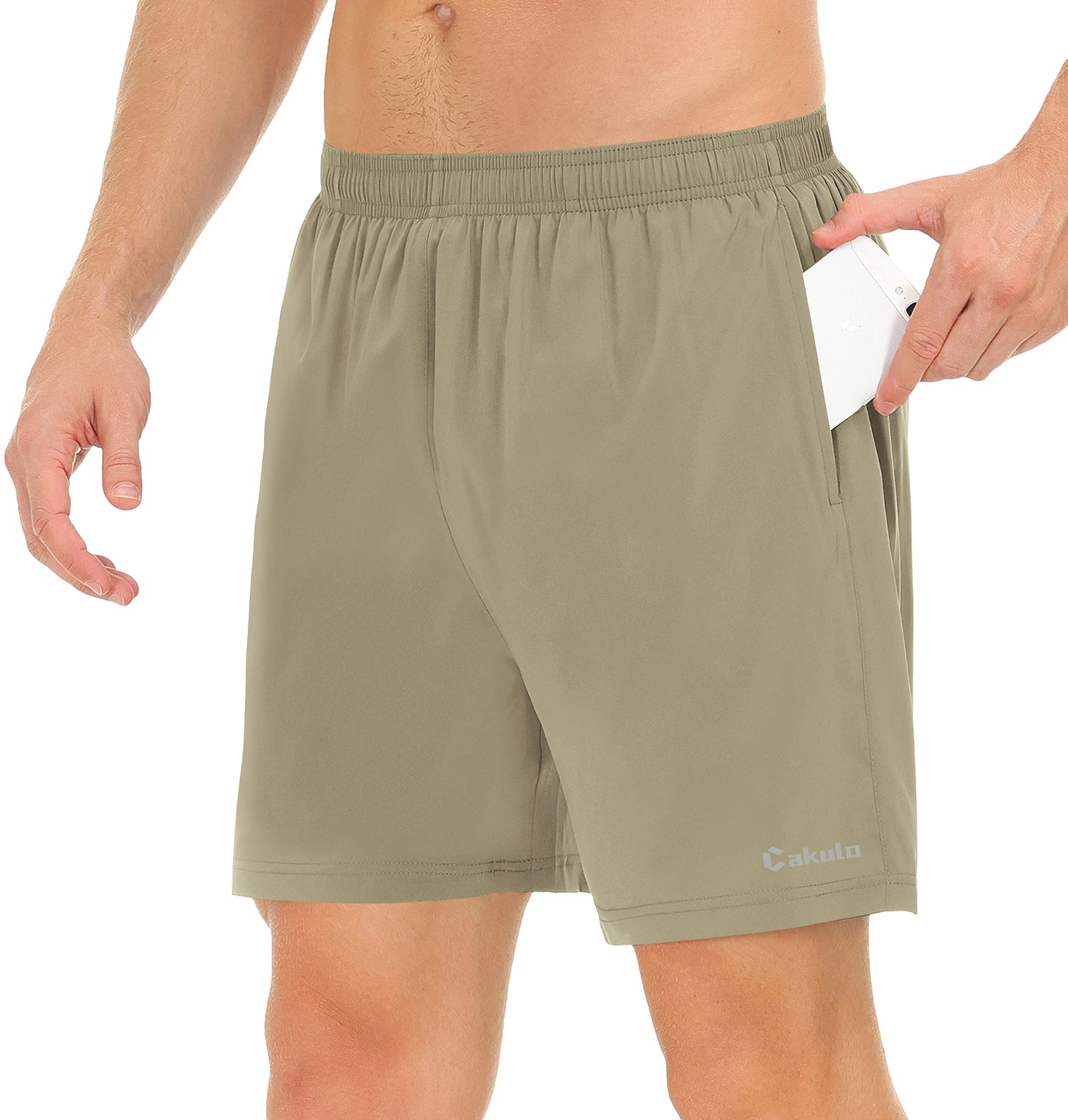 Cakulo Men's 5‘’ Running Tennis Shorts Quick Dry