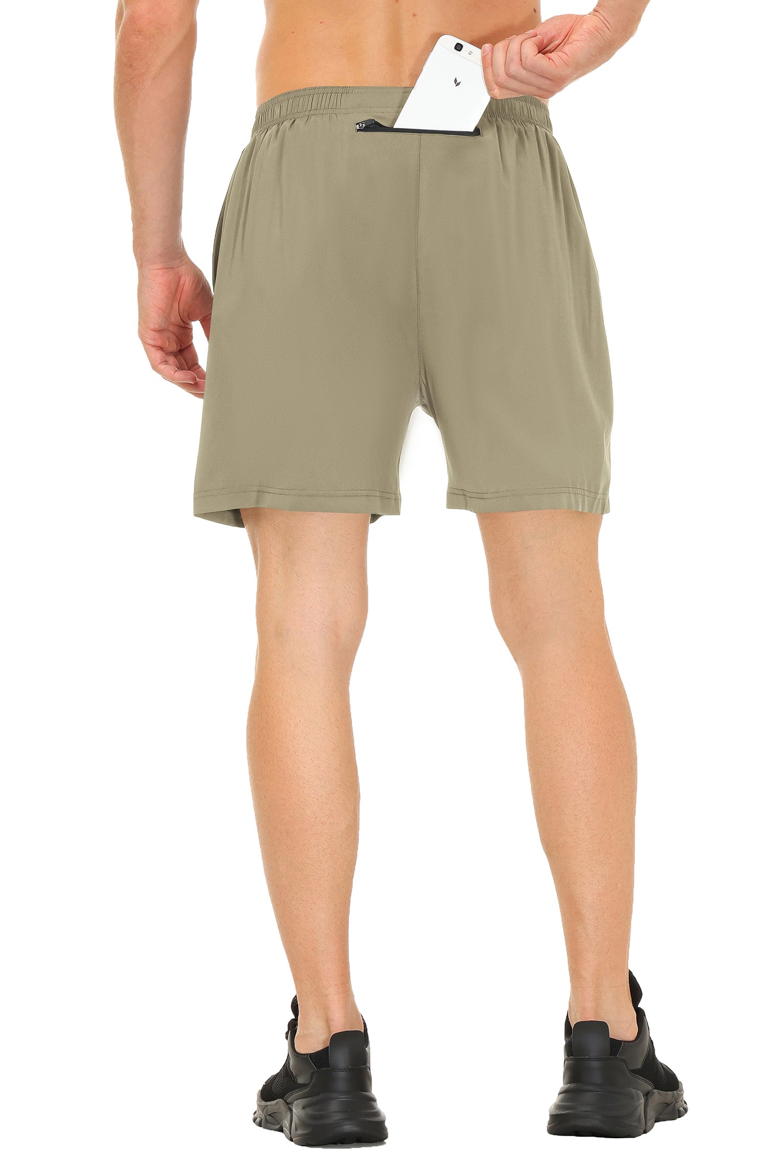 Cakulo Men's 5‘’ Running Tennis Shorts Quick Dry