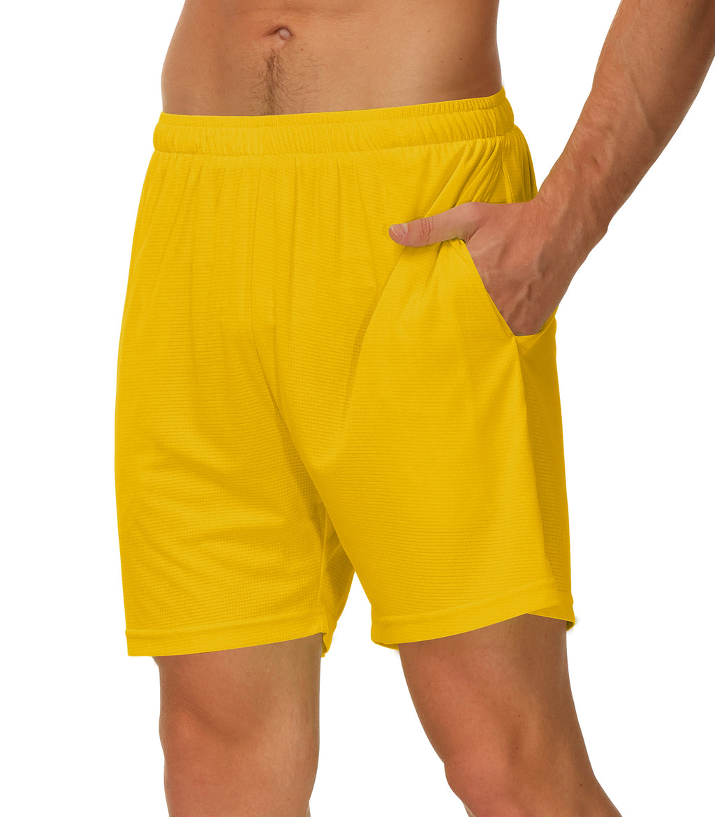 Cakulo Men's 8'' Workout Shorts with Pockets