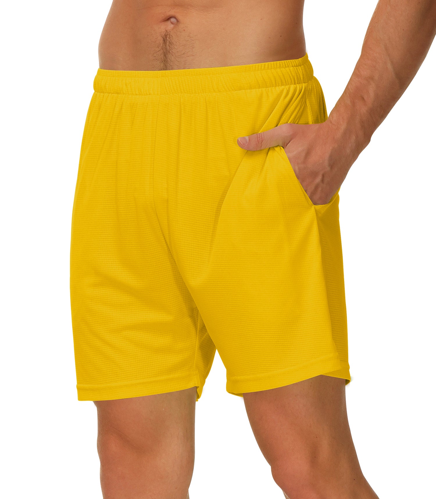 Cakulo Men's 8'' Workout Shorts with Pockets