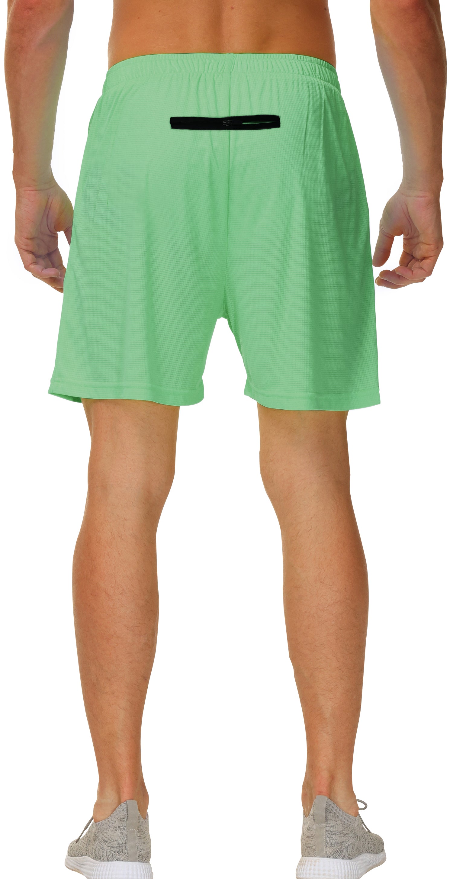 Cakulo Men's 8'' Workout Shorts with Pockets