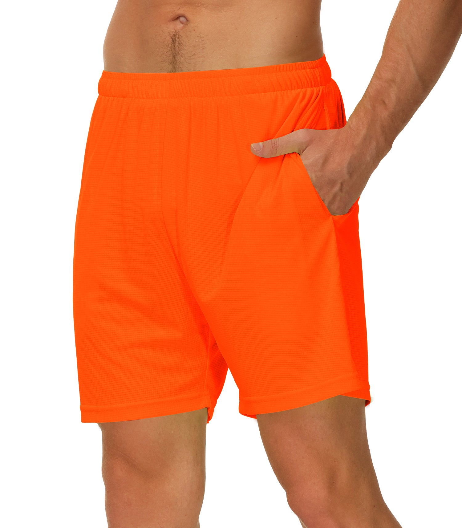 Cakulo Men's 8'' Workout Shorts with Pockets