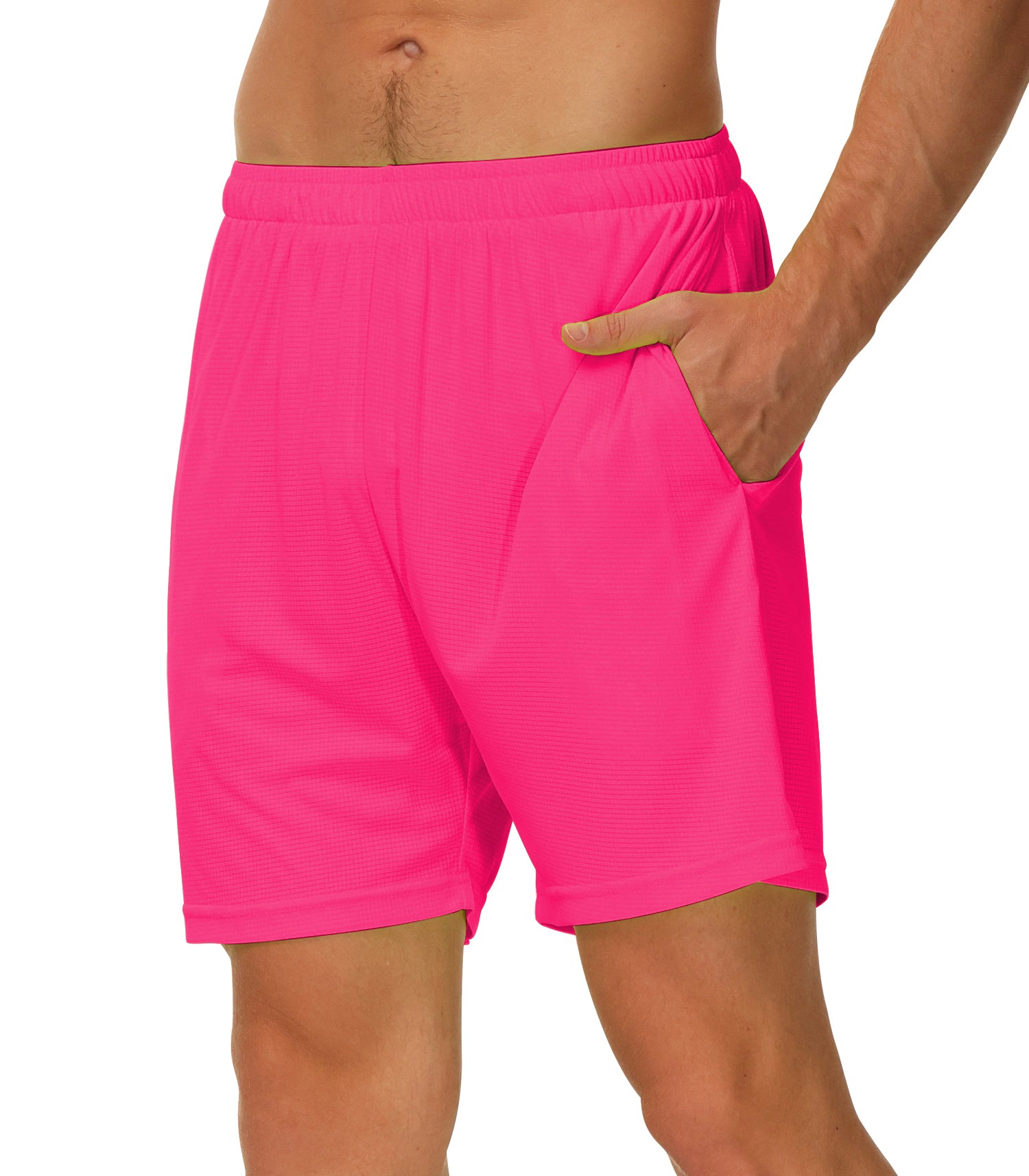 Cakulo Men's 8'' Workout Shorts with Pockets