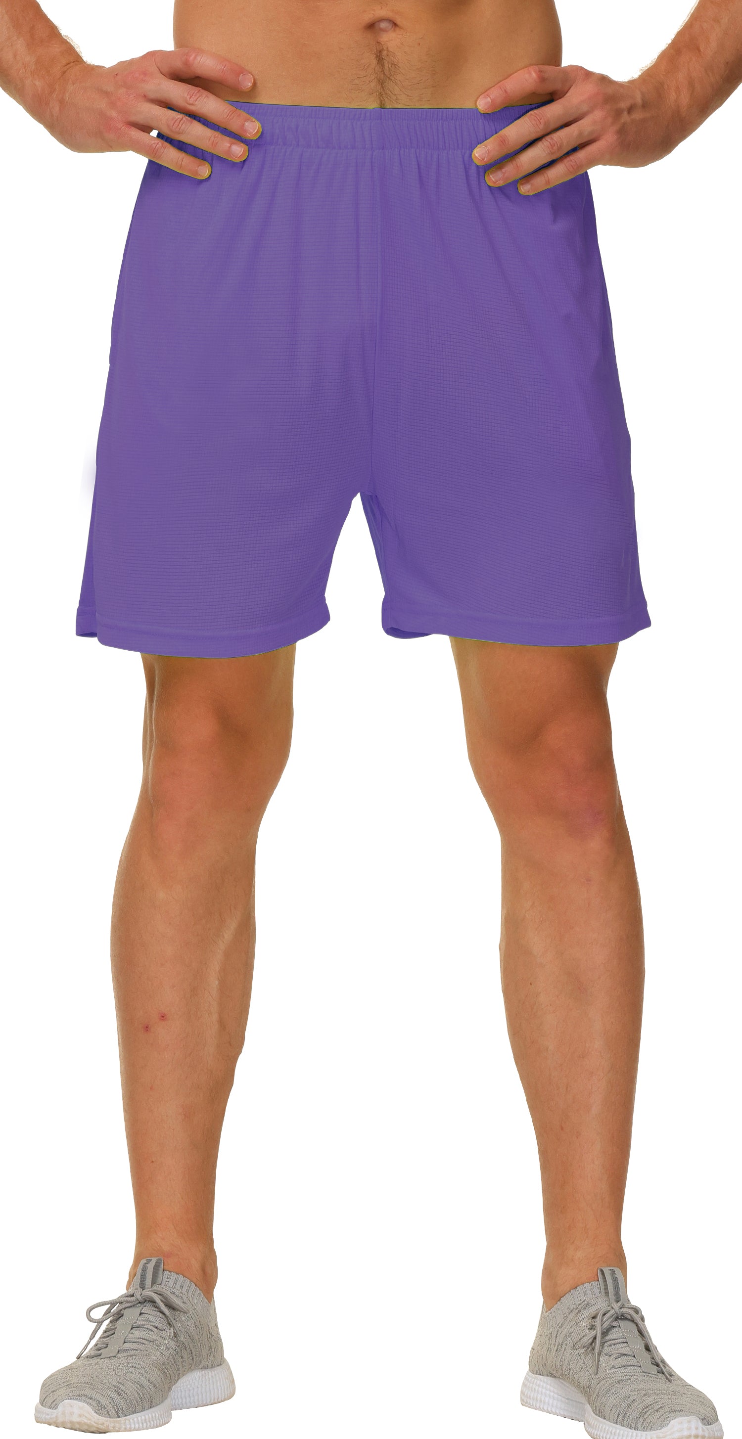 Cakulo Men's 8'' Workout Shorts with Pockets