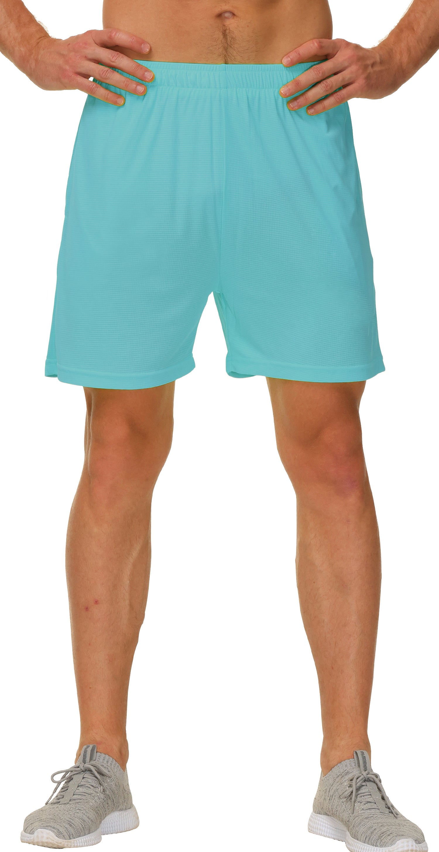 Cakulo Men's 8'' Workout Shorts with Pockets