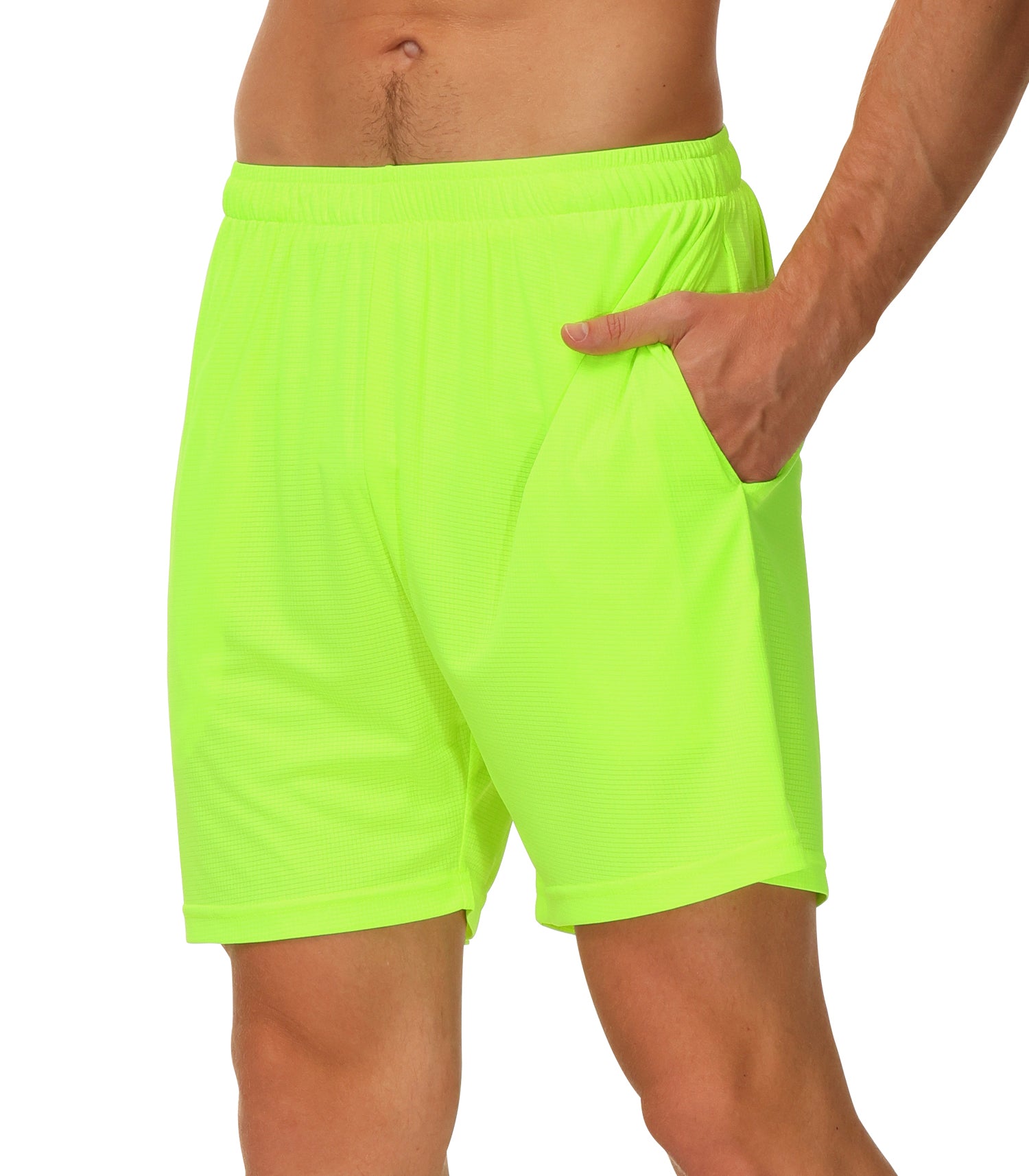 Cakulo Men's 8'' Workout Shorts with Pockets