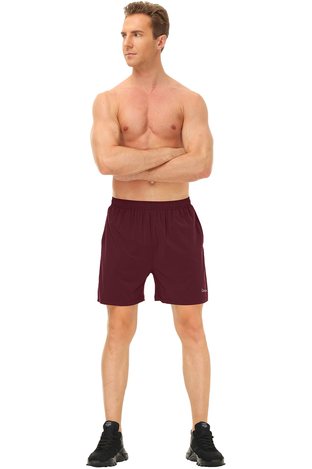 Cakulo Men's 8‘’ Running Tennis Shorts Quick Dry