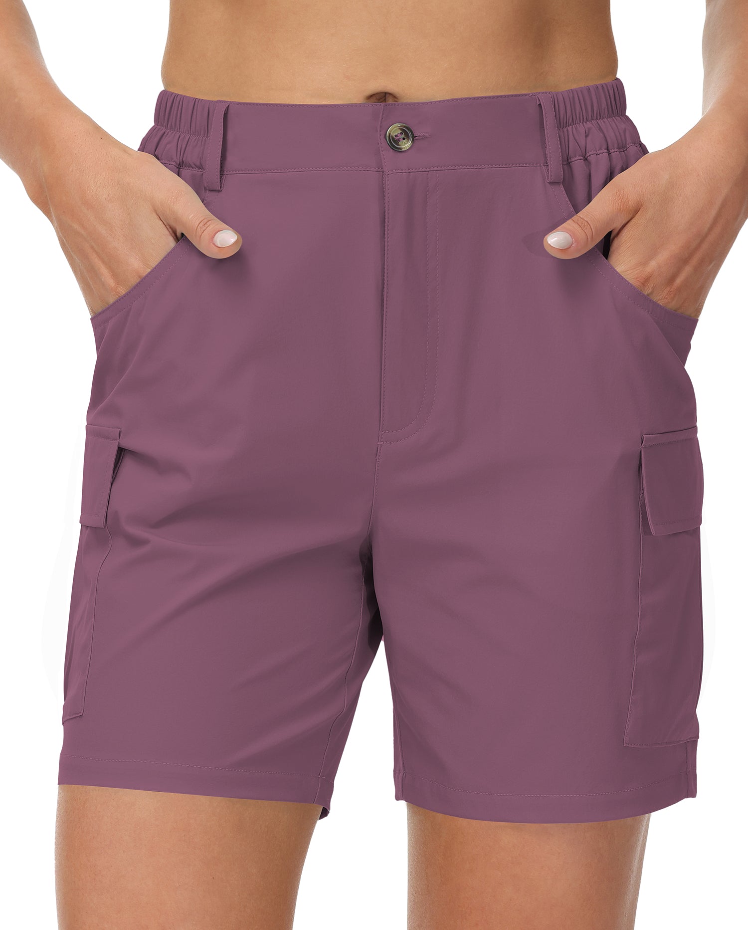 Cakulo Women's 6'' Quick Dry Hiking Shorts