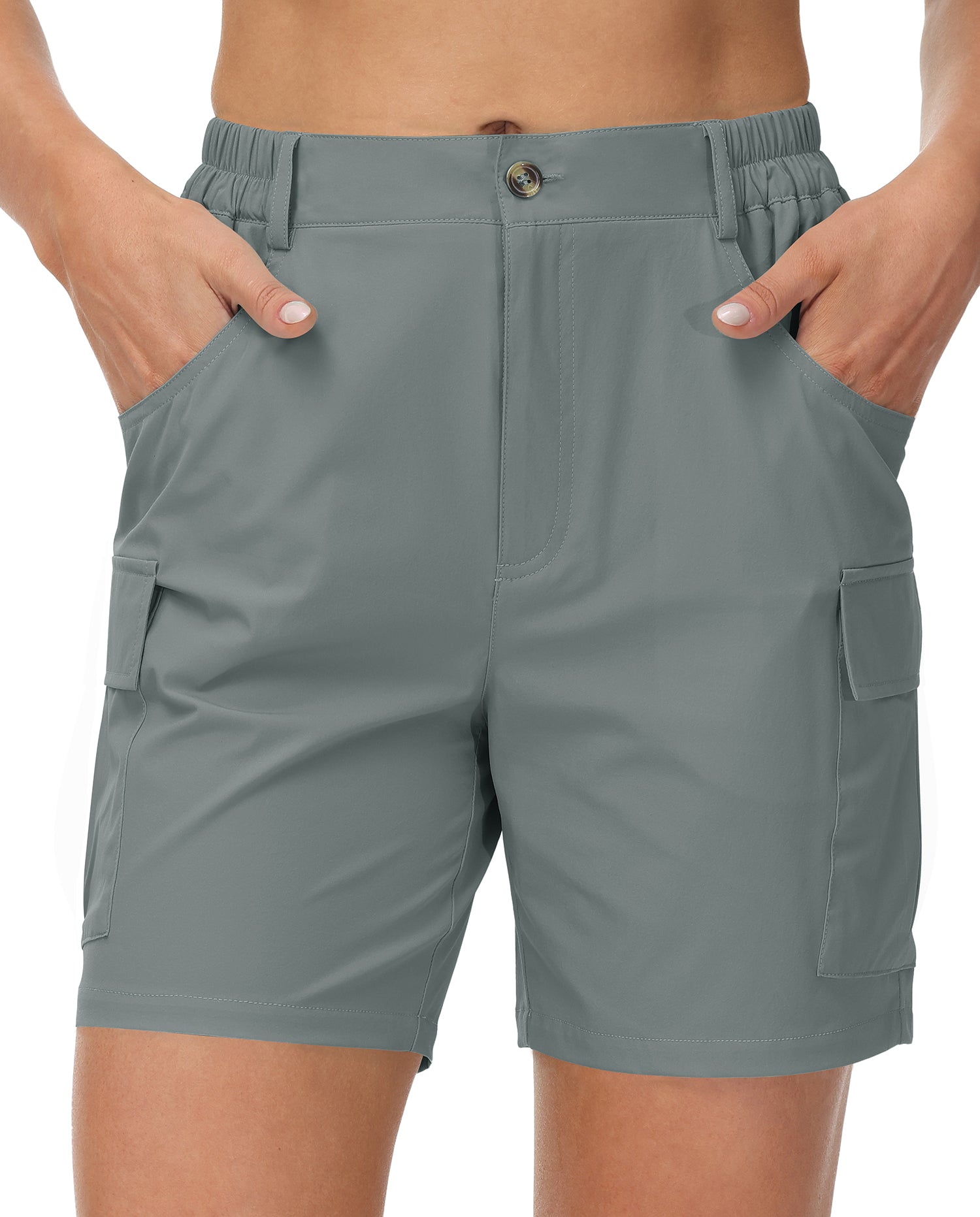 Cakulo Women's 6'' Quick Dry Hiking Shorts