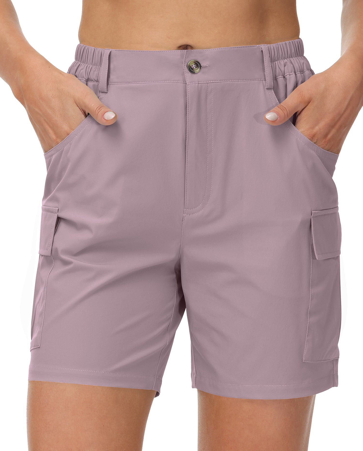Cakulo Women's 6'' Quick Dry Hiking Shorts