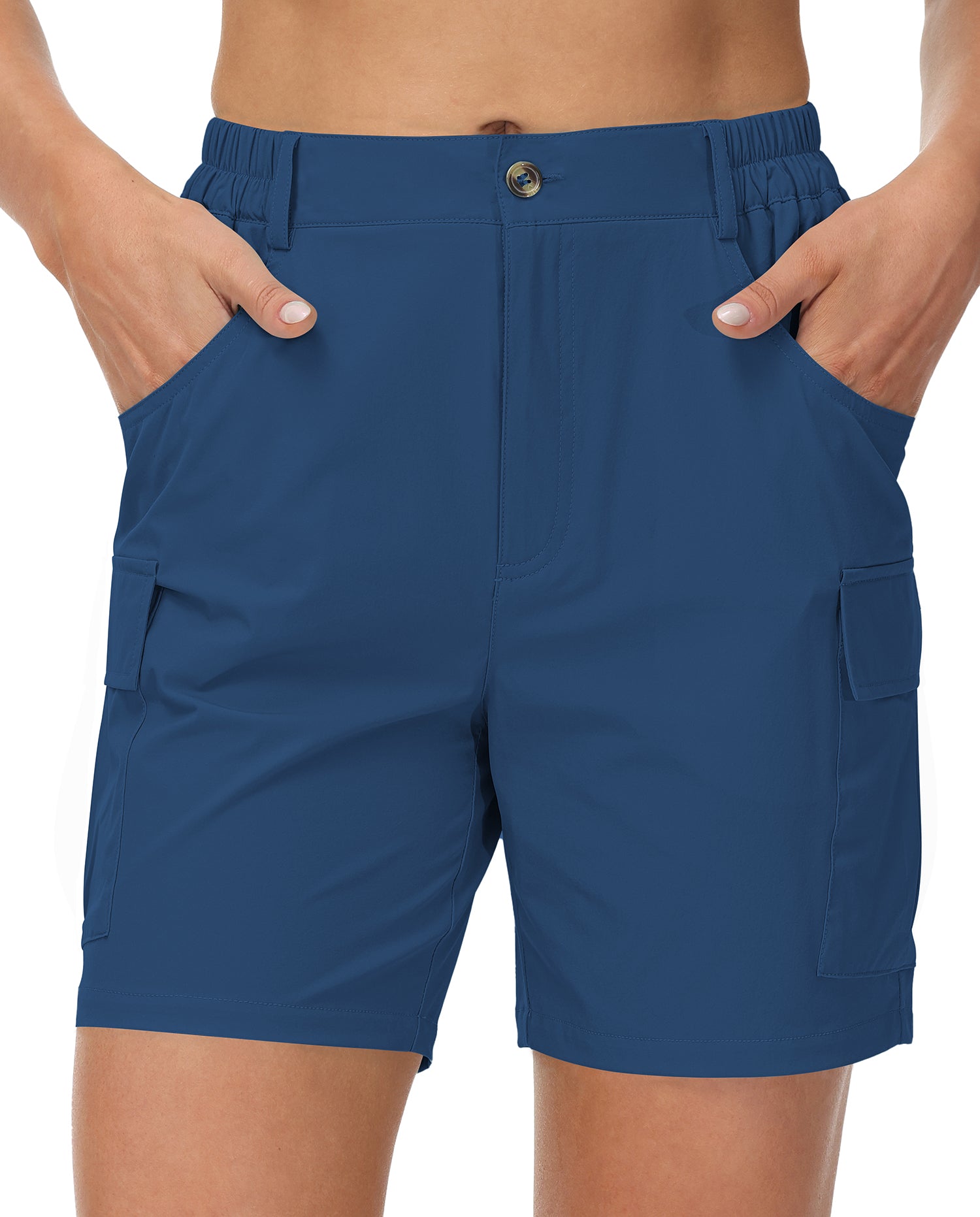 Cakulo Women's 6'' Quick Dry Hiking Shorts