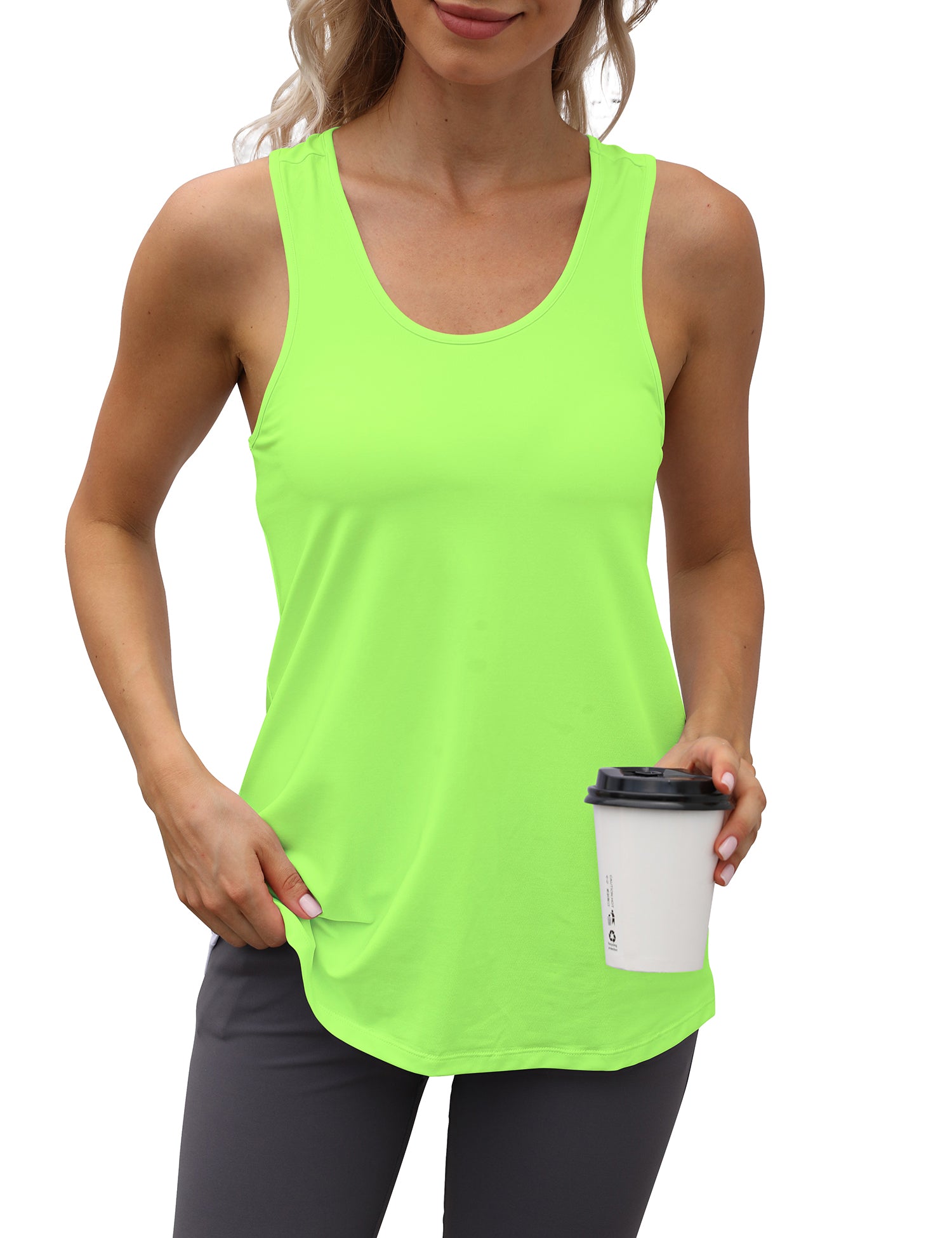 Cakulo Women's Plus Size Workout Tank
