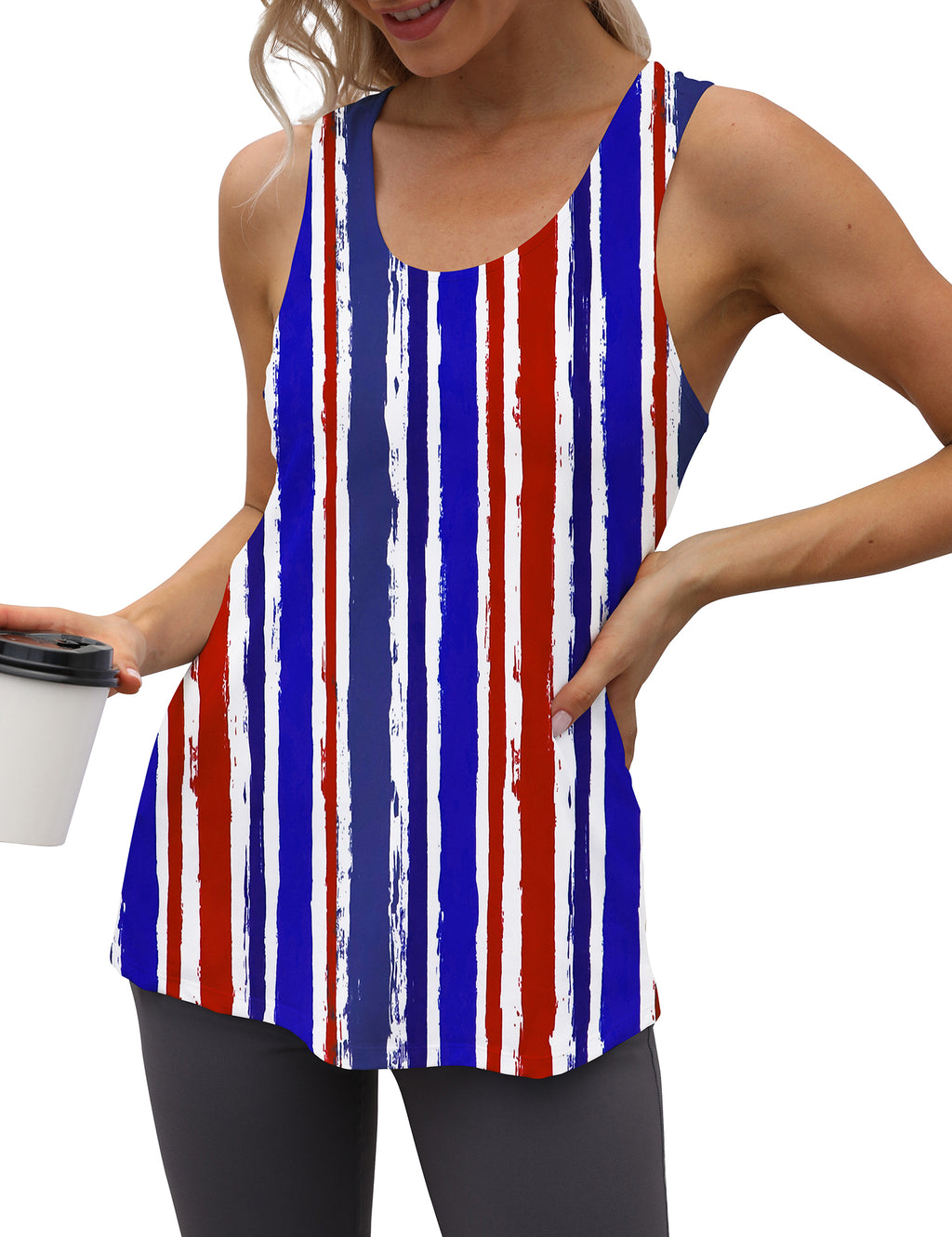 Cakulo Women's Plus Size Workout Tank
