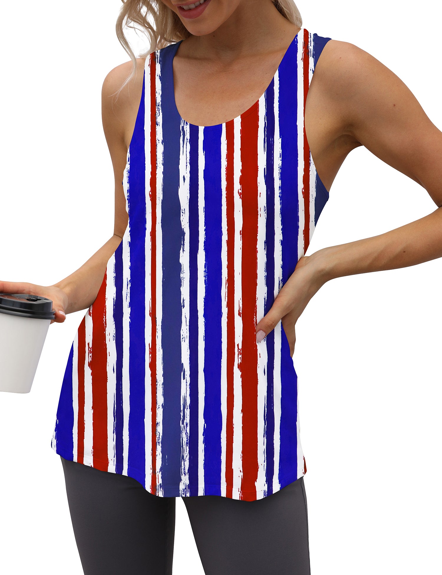 Cakulo Women's Plus Size Workout Tank