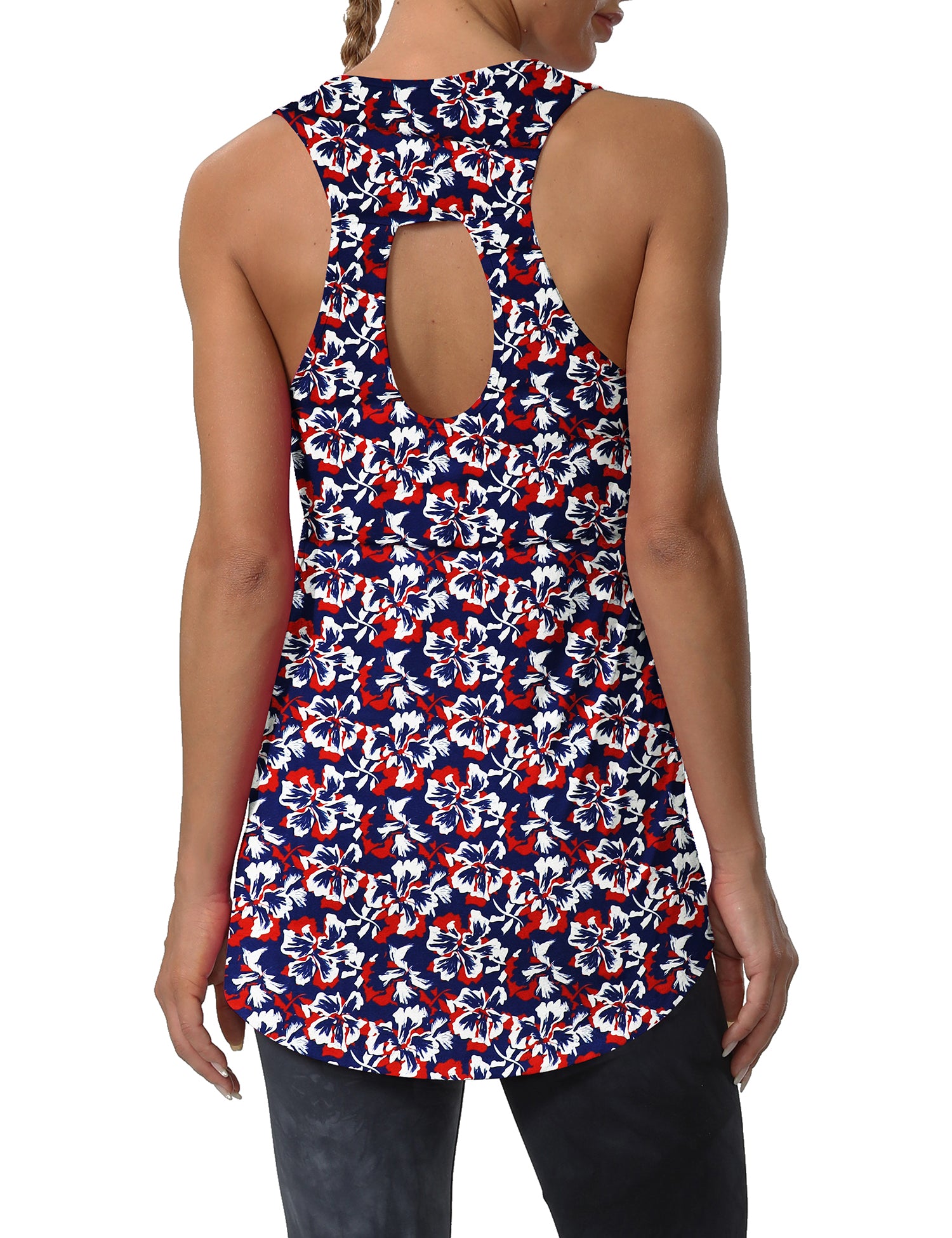 Cakulo Women's Plus Size Workout Tank