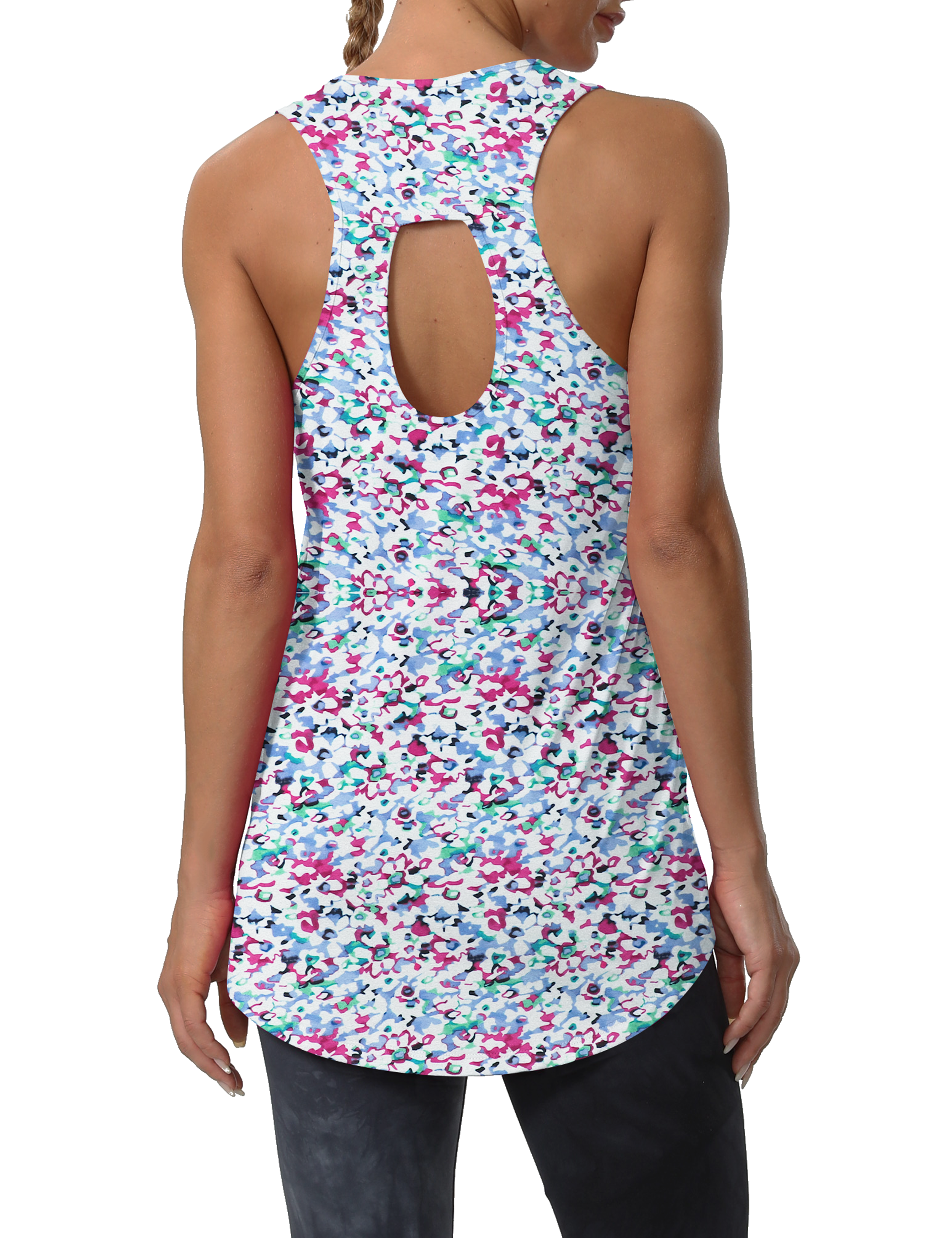 Cakulo Women's Plus Size Workout Tank