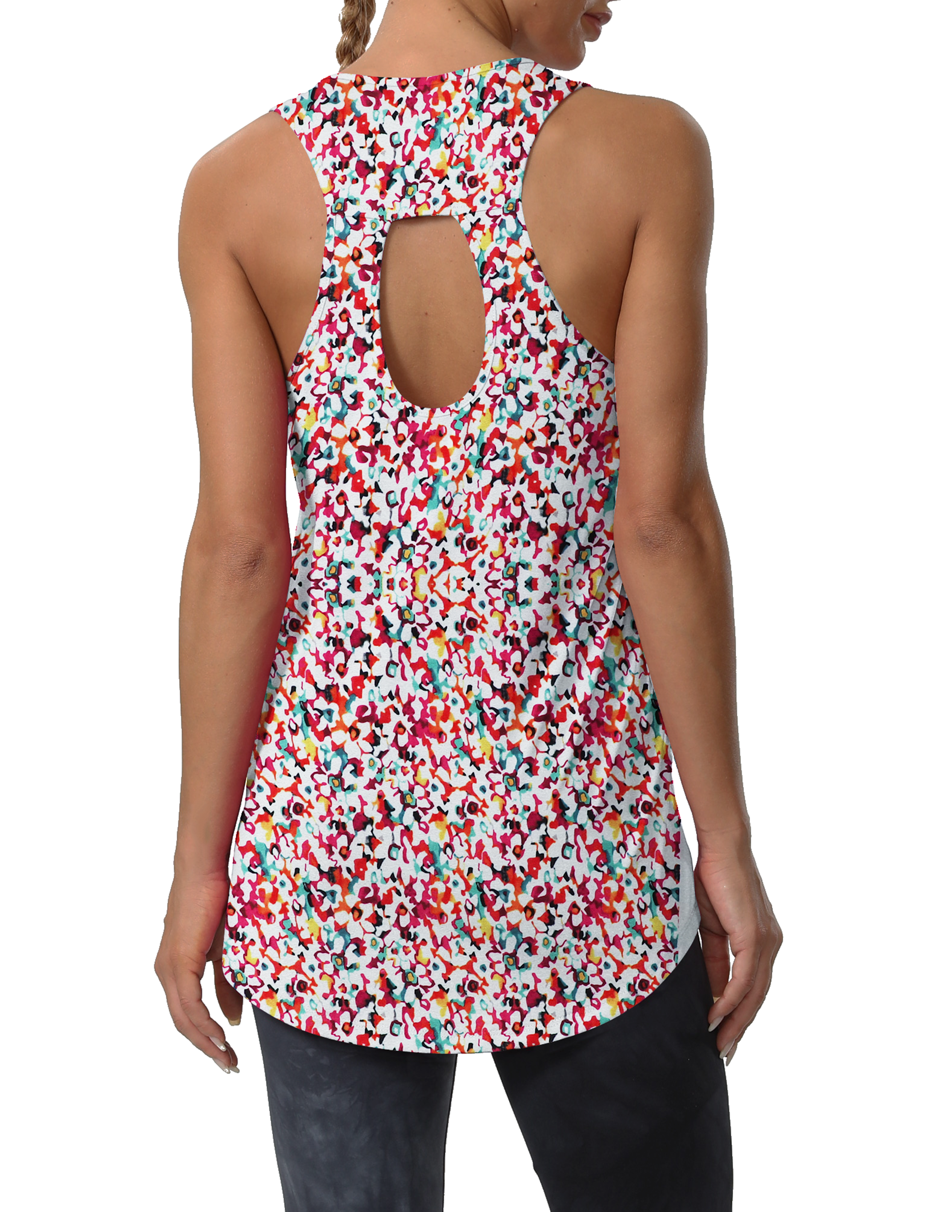 Cakulo Women's Plus Size Workout Tank