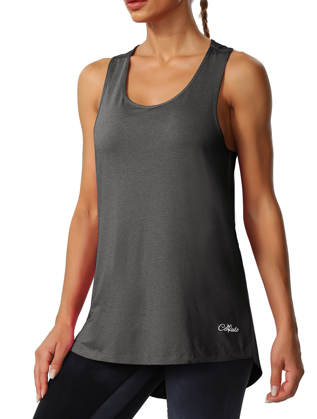 Cakulo Women's Plus Size Workout Tank