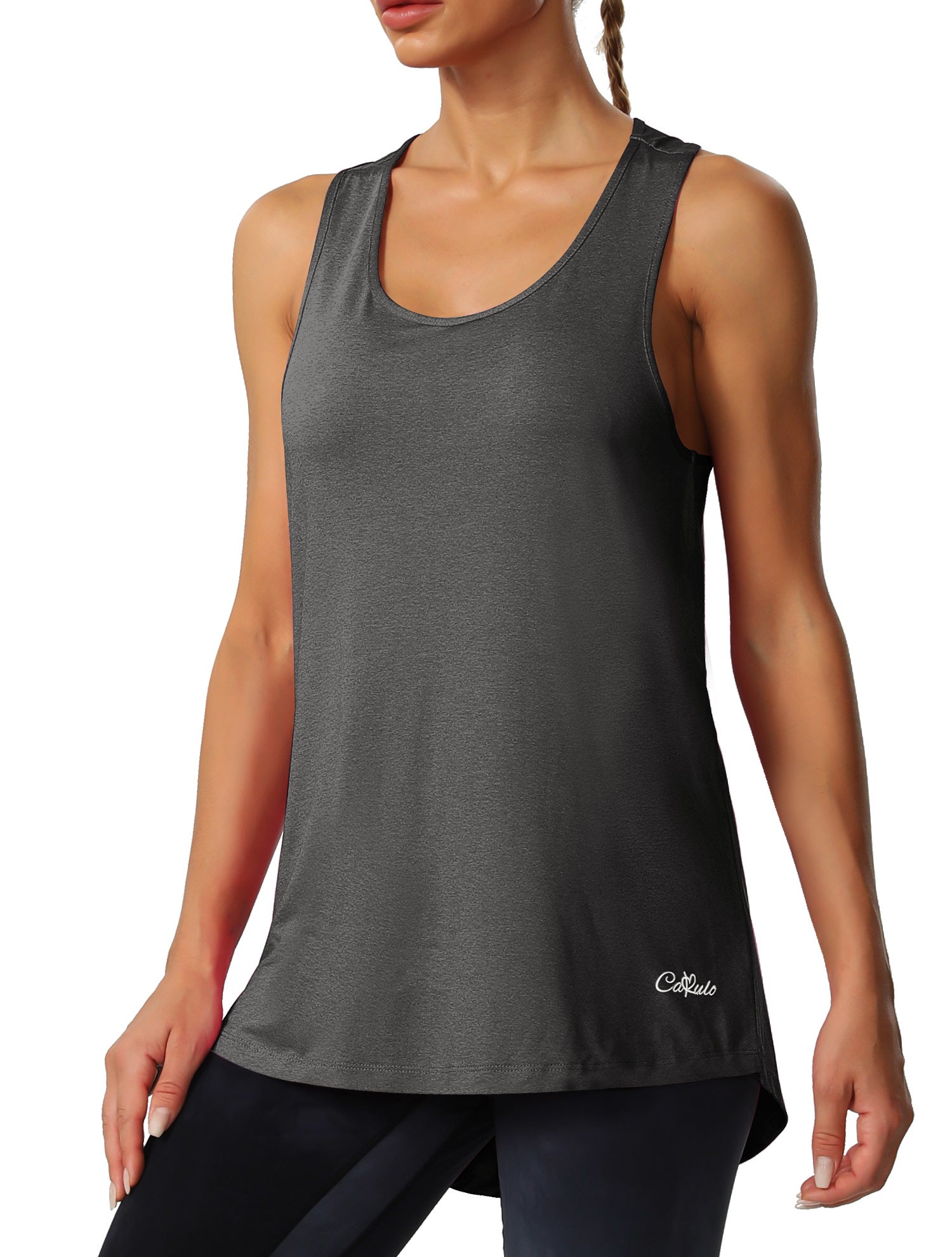 Cakulo Women's Plus Size Workout Tank