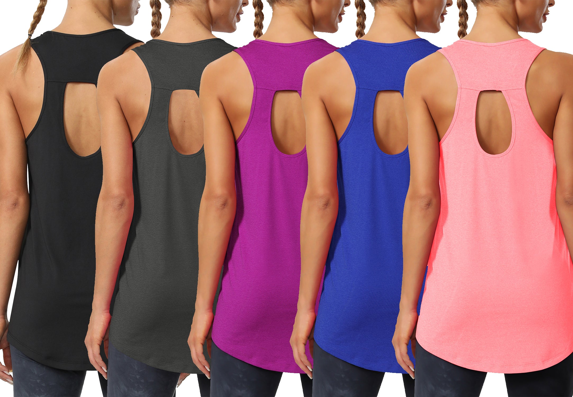 Cakulo Women's Plus Size Workout Tank