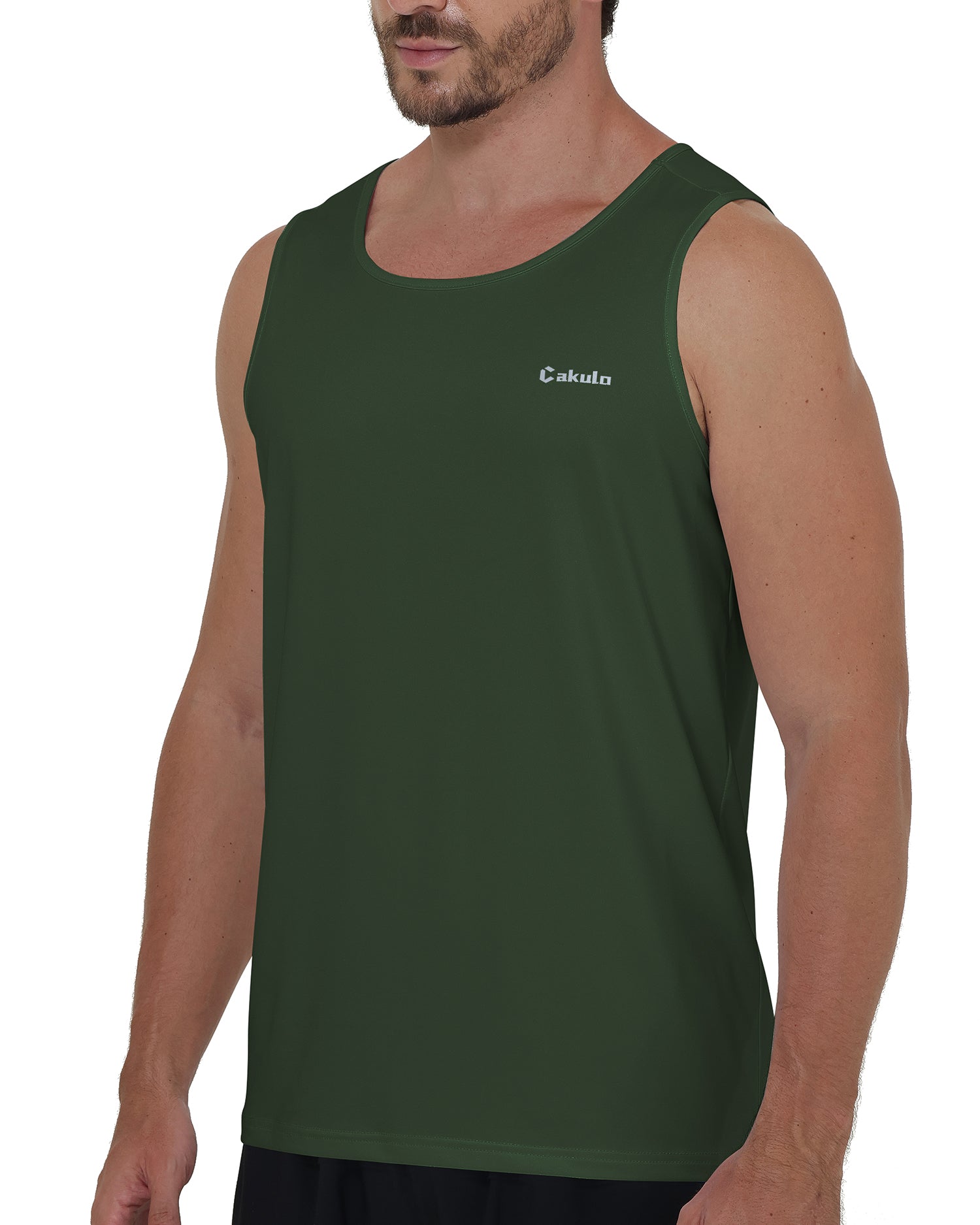 Cakulo Men's Neon Muscle Tank Big & Tall Essentials