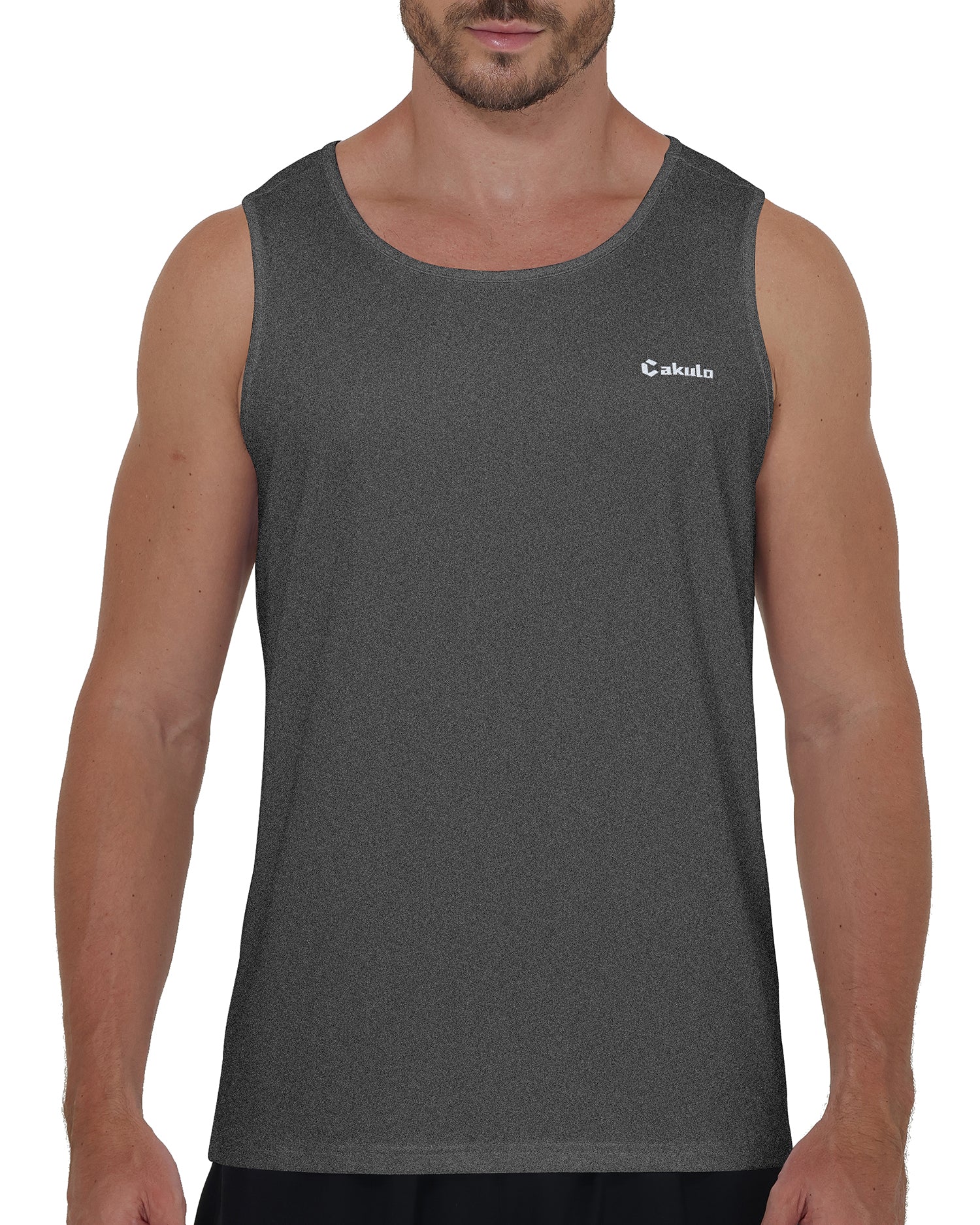 Cakulo Men's Neon Muscle Tank Big & Tall Essentials