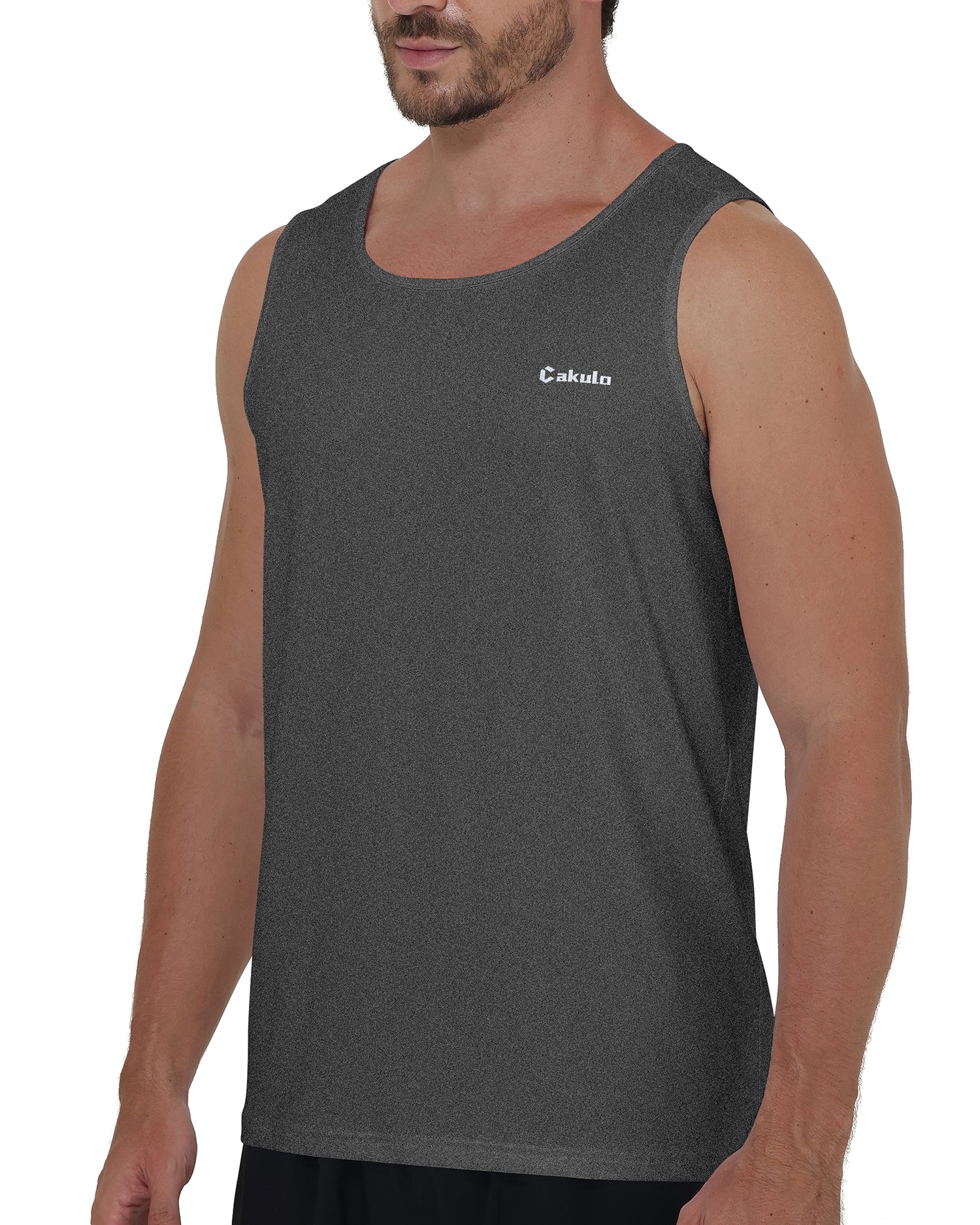 Cakulo Men's Neon Muscle Tank Big & Tall Essentials