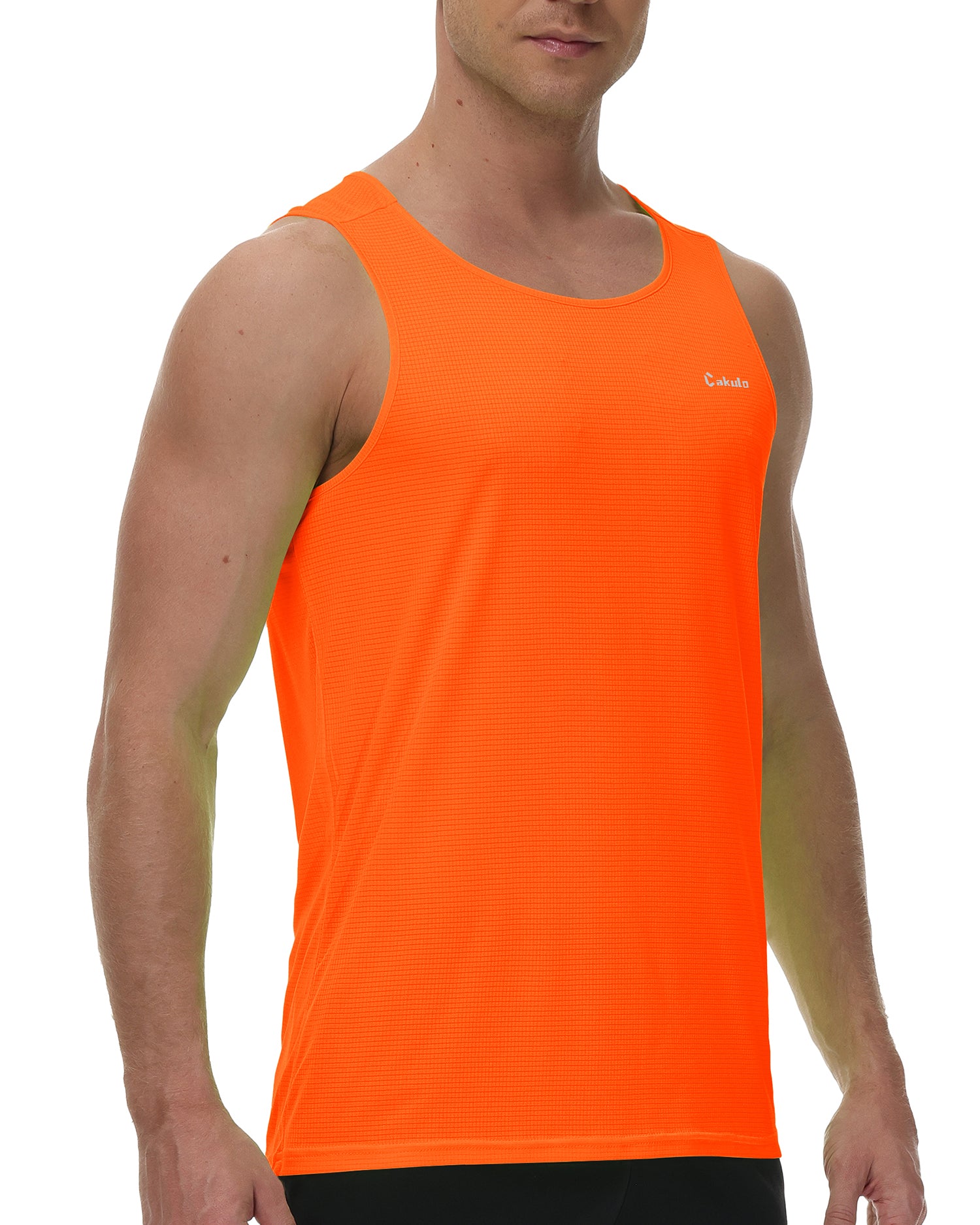 Cakulo Men's Neon Muscle Tank Big & Tall Essentials