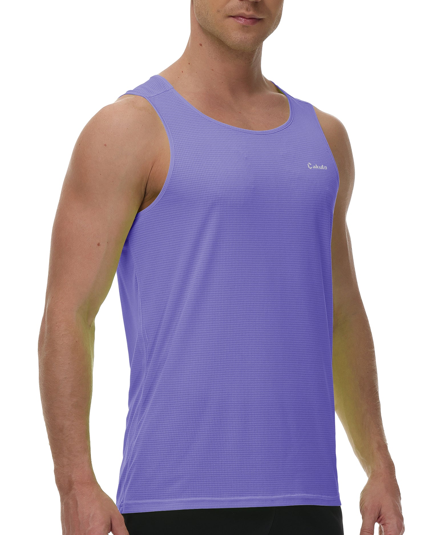 Cakulo Men's Neon Tank Big & Tall Athletic Essentials